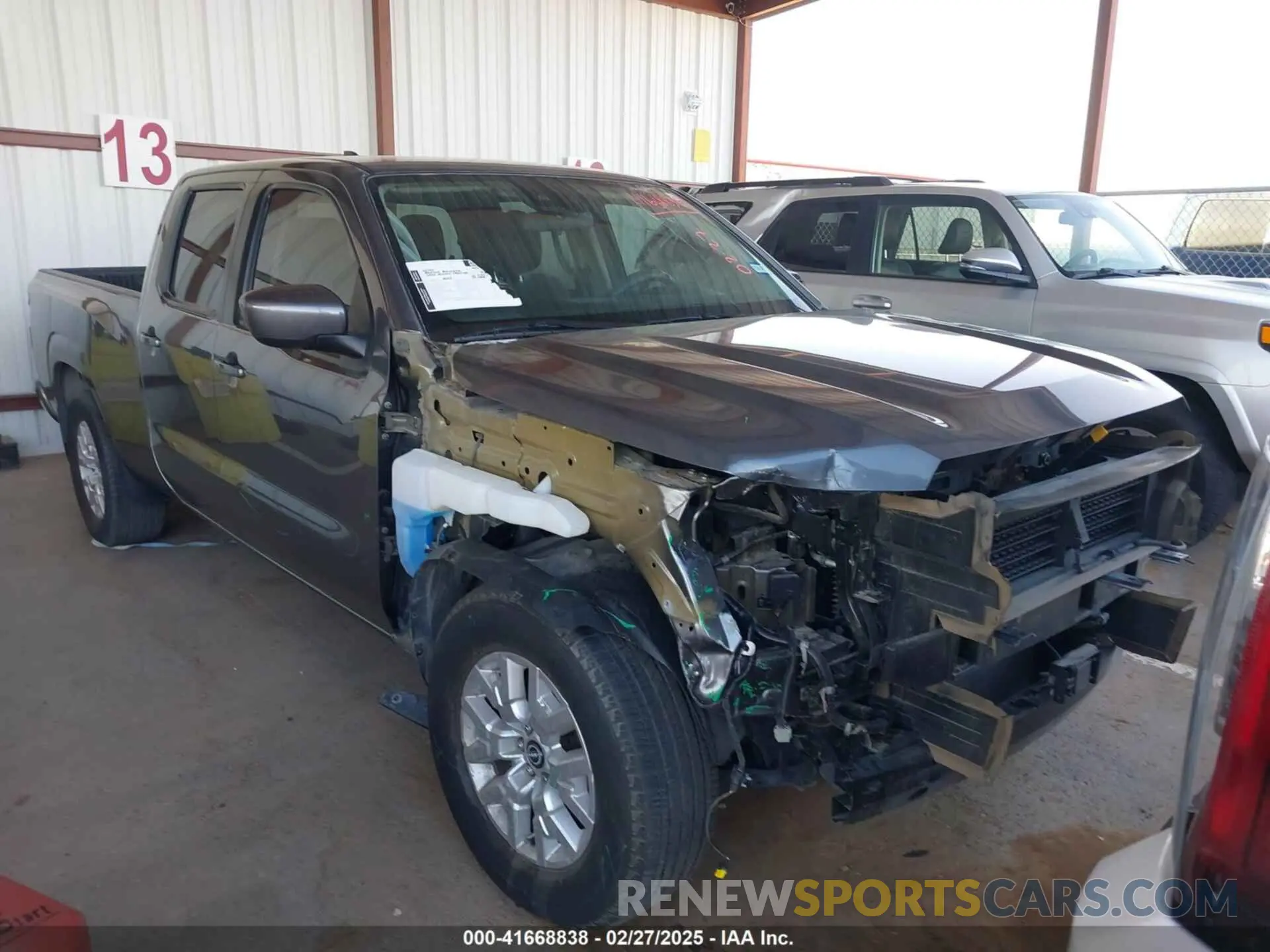 14 Photograph of a damaged car 1N6ED1FJ9PN671676 NISSAN FRONTIER 2023