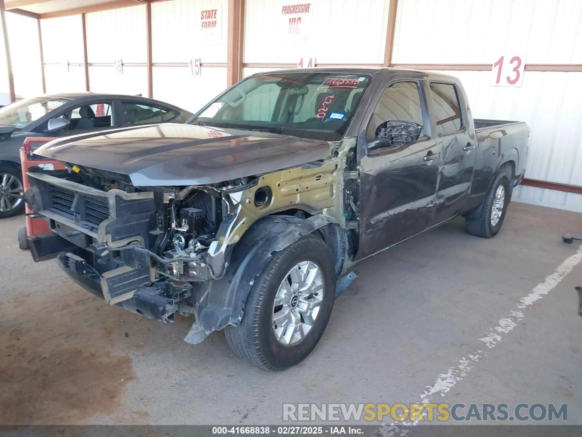 2 Photograph of a damaged car 1N6ED1FJ9PN671676 NISSAN FRONTIER 2023