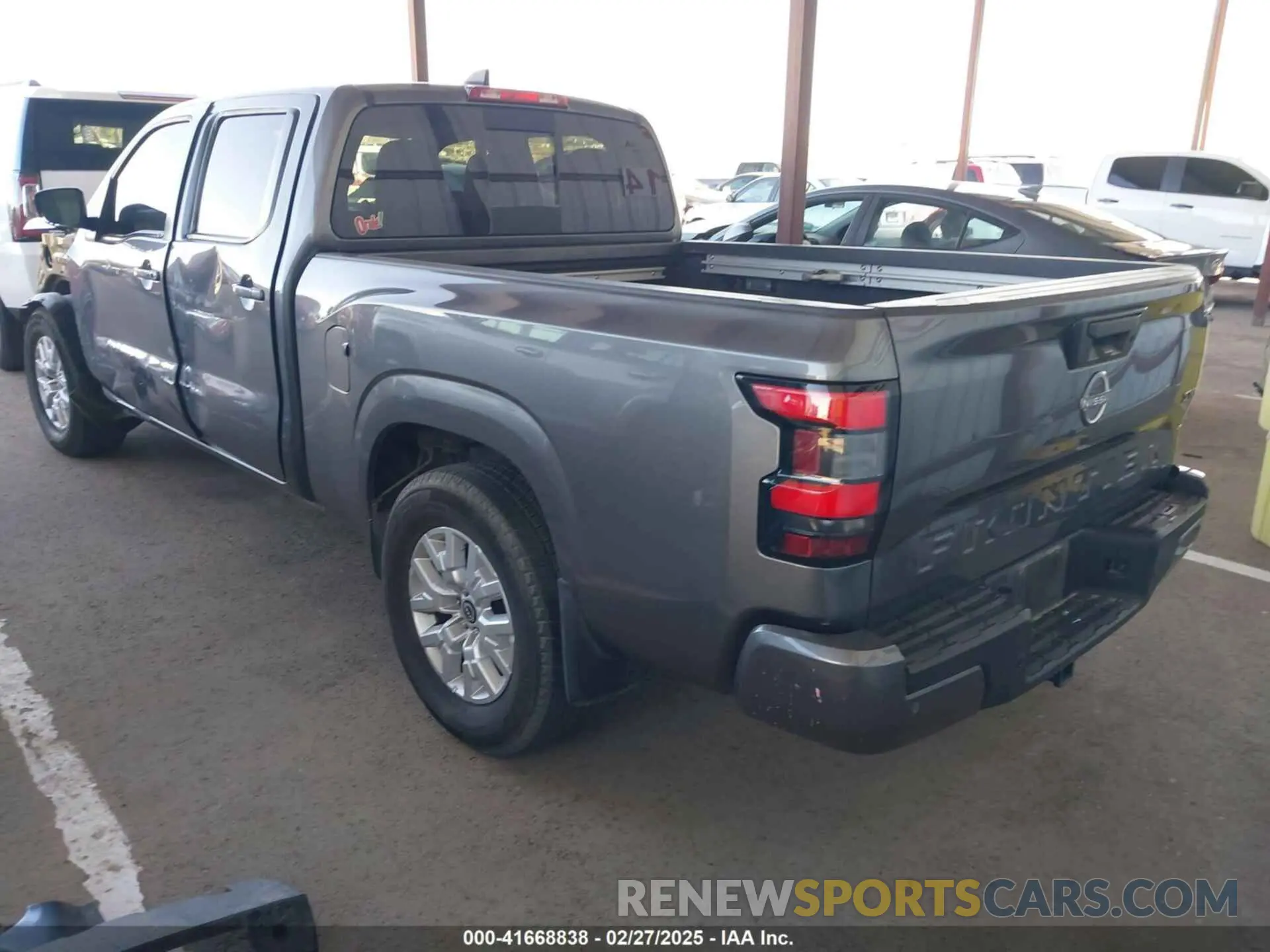 3 Photograph of a damaged car 1N6ED1FJ9PN671676 NISSAN FRONTIER 2023