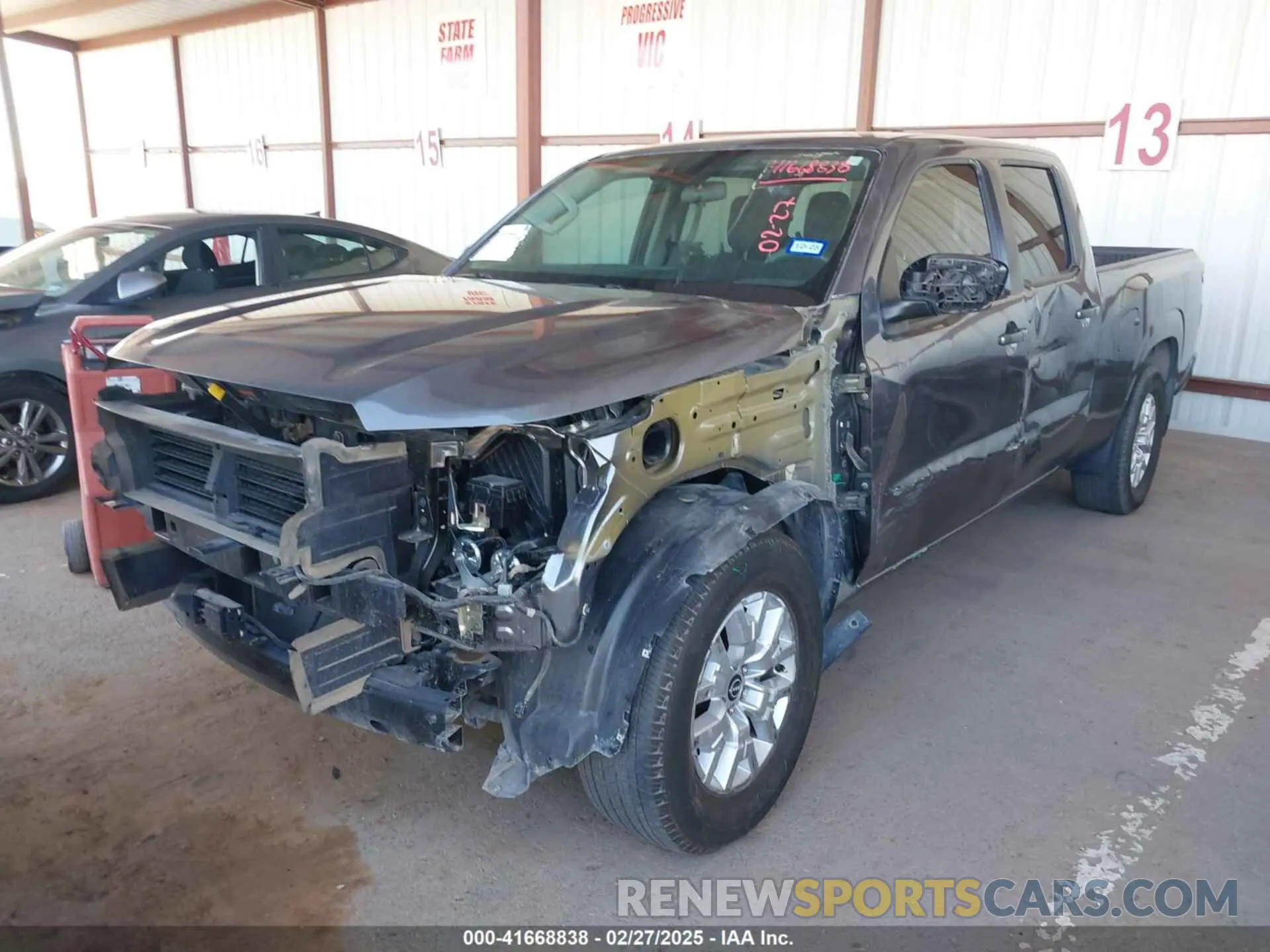 6 Photograph of a damaged car 1N6ED1FJ9PN671676 NISSAN FRONTIER 2023