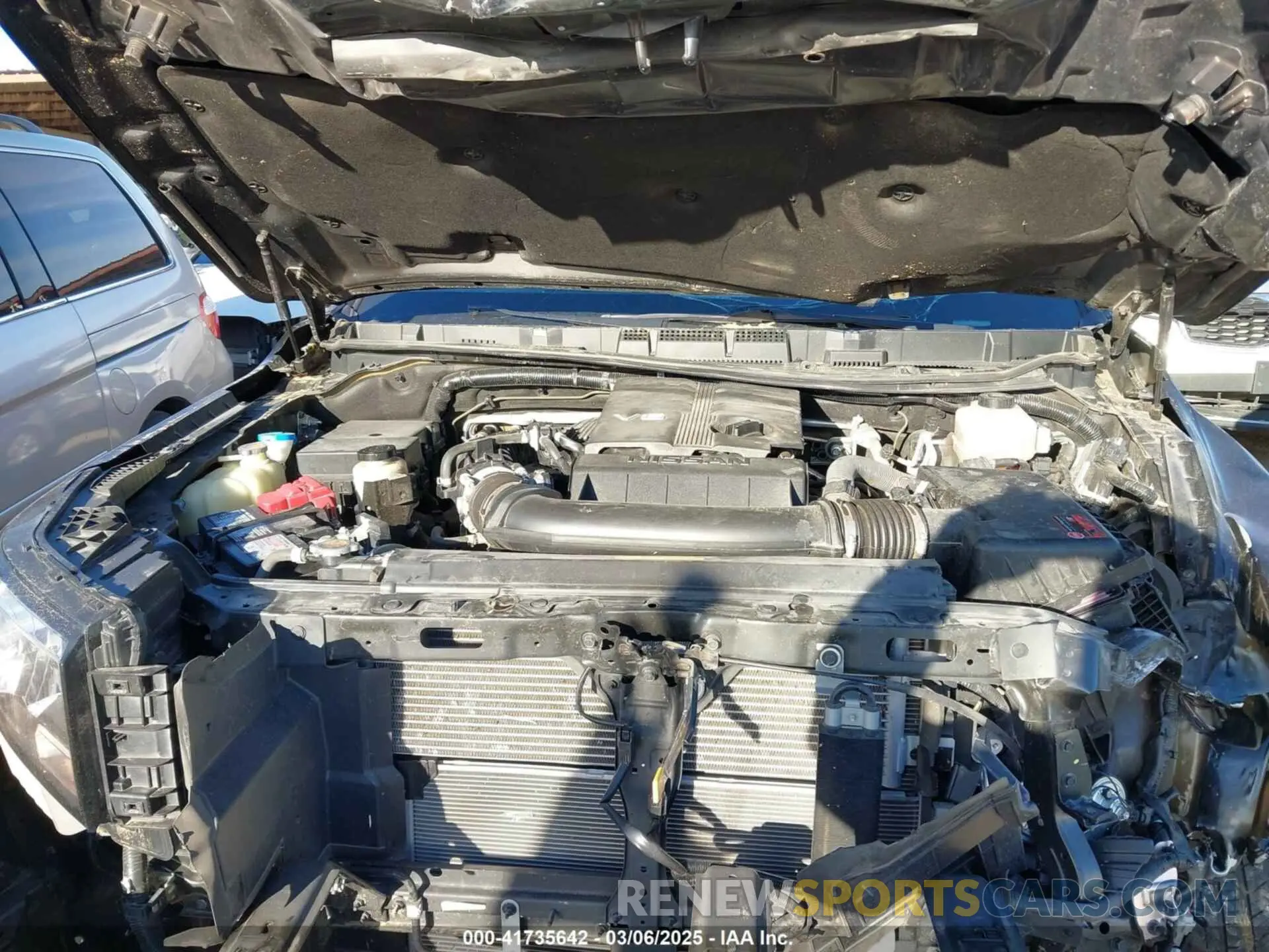 10 Photograph of a damaged car 1N6ED1FK1PN625087 NISSAN FRONTIER 2023