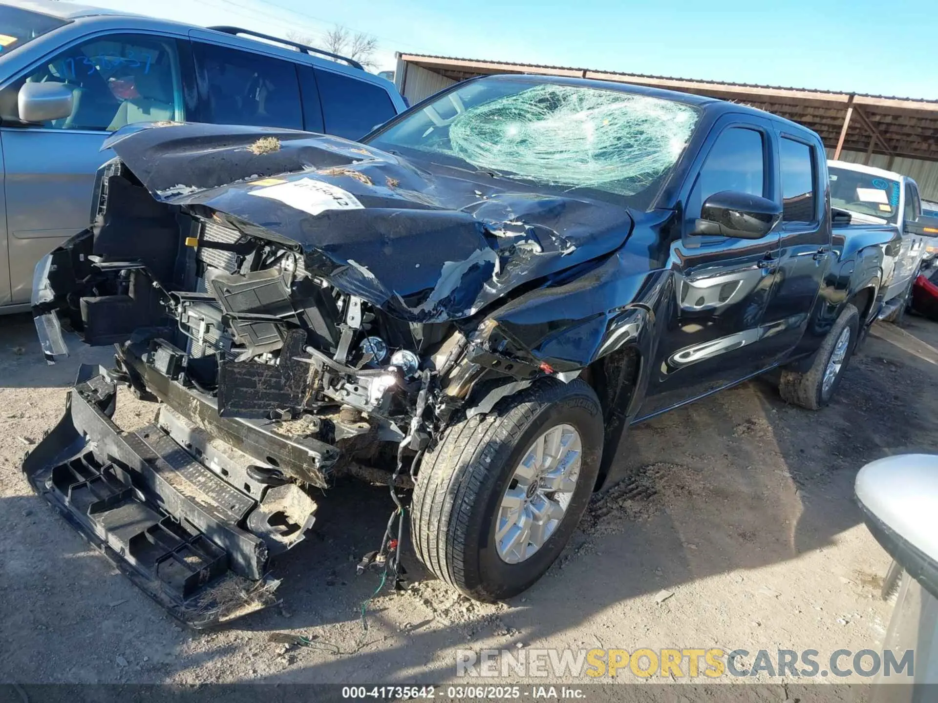 2 Photograph of a damaged car 1N6ED1FK1PN625087 NISSAN FRONTIER 2023