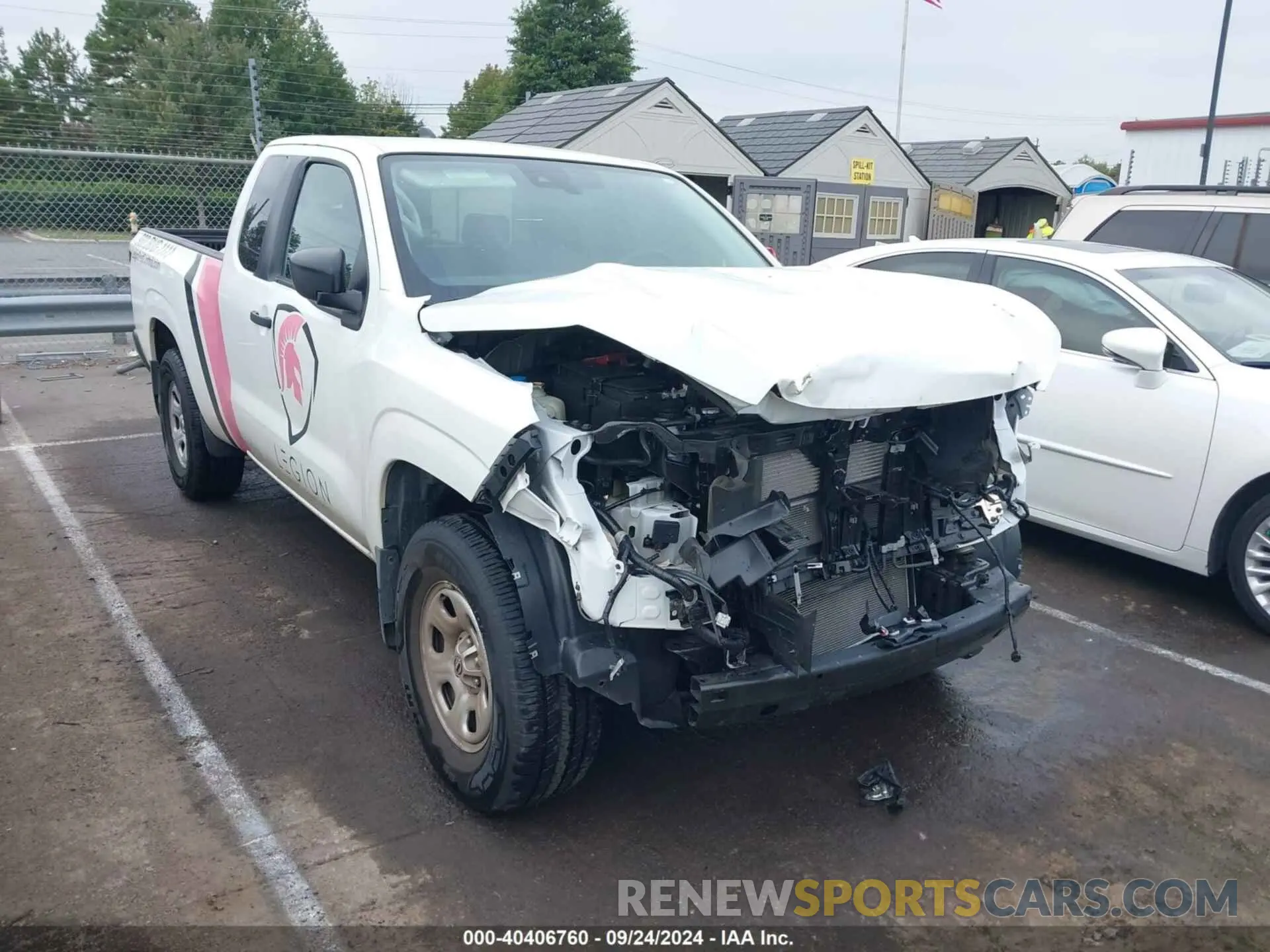 1 Photograph of a damaged car 1N6ED1CL2RN649303 NISSAN FRONTIER 2024