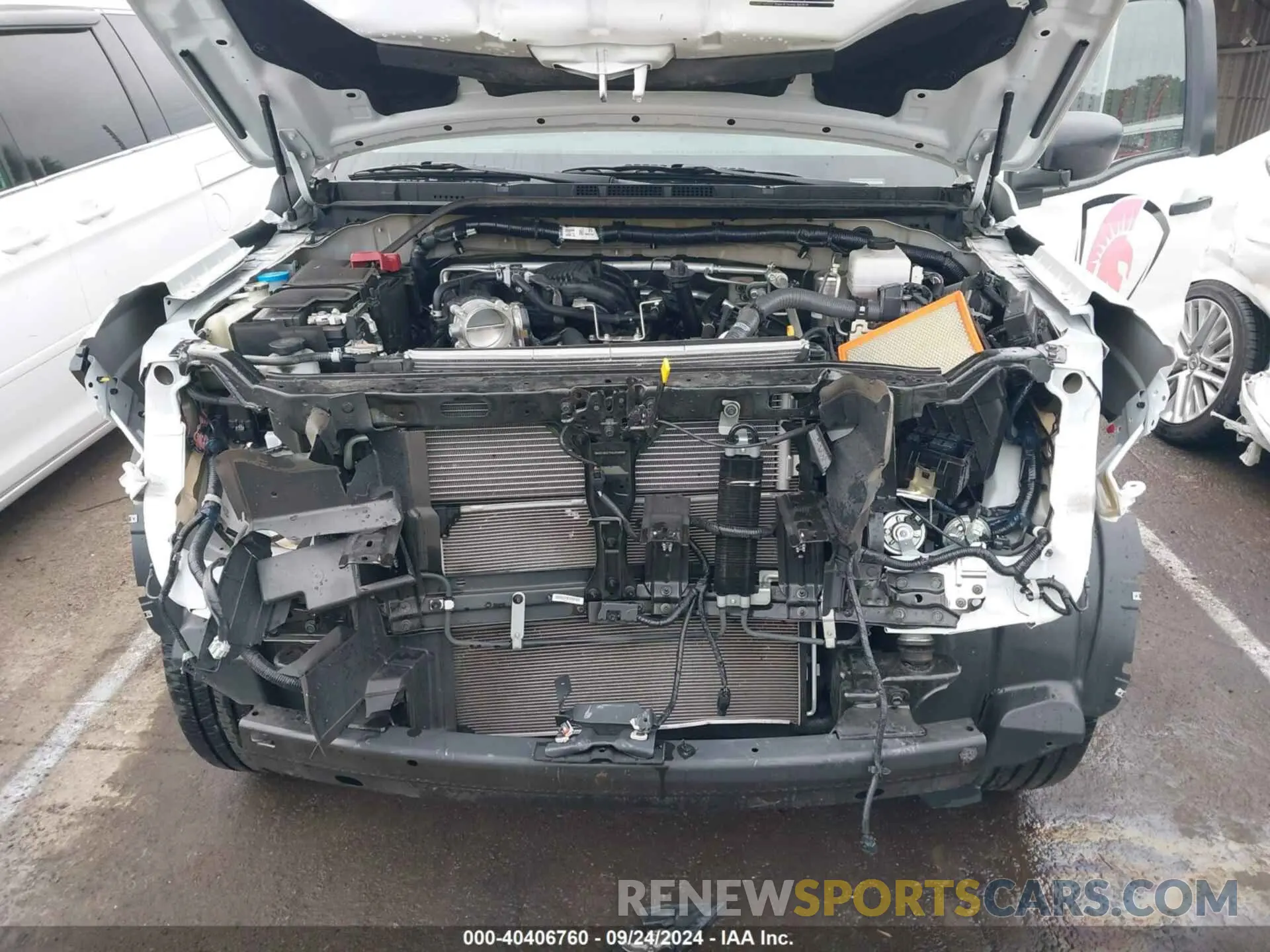 10 Photograph of a damaged car 1N6ED1CL2RN649303 NISSAN FRONTIER 2024