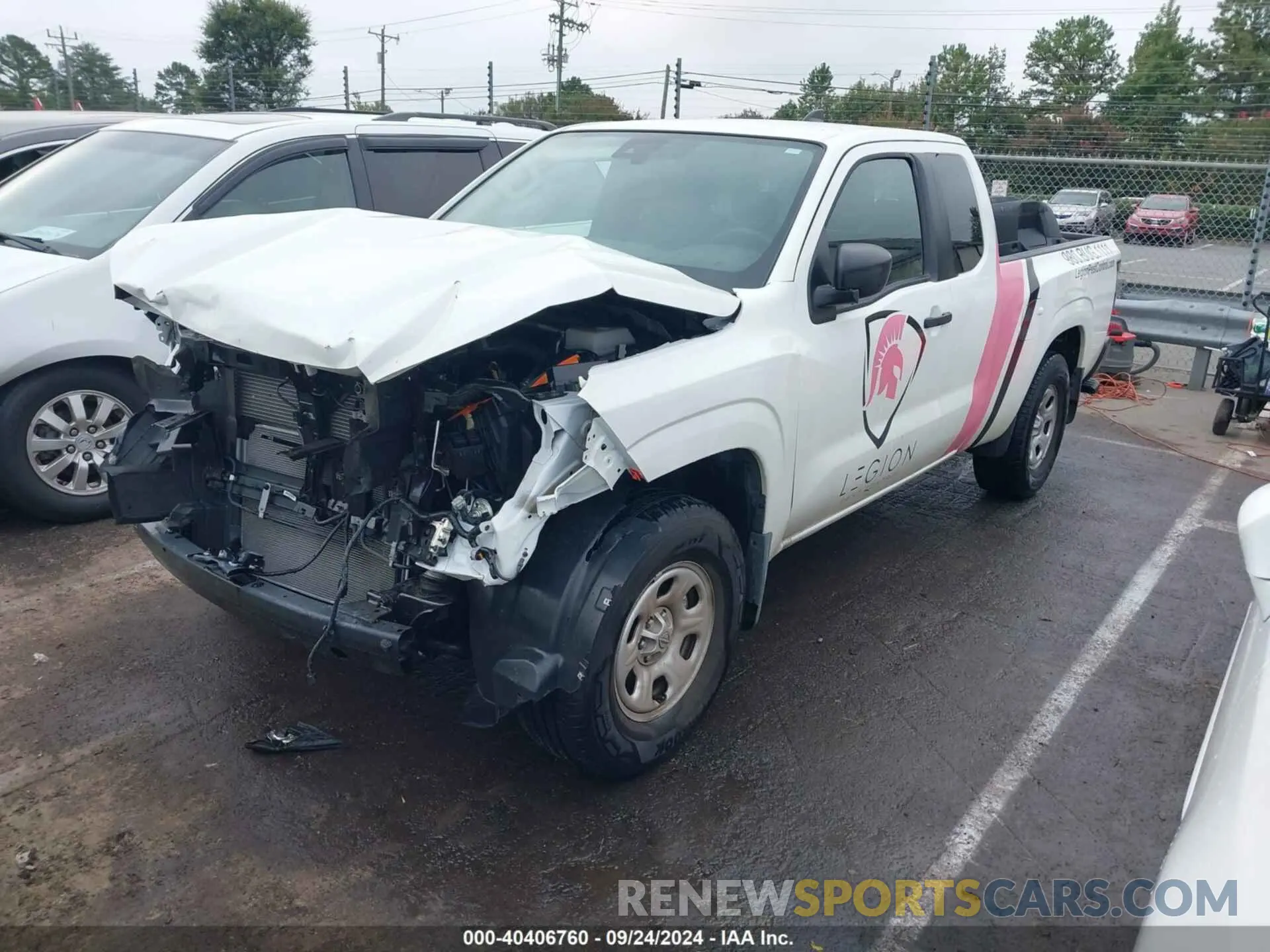 2 Photograph of a damaged car 1N6ED1CL2RN649303 NISSAN FRONTIER 2024