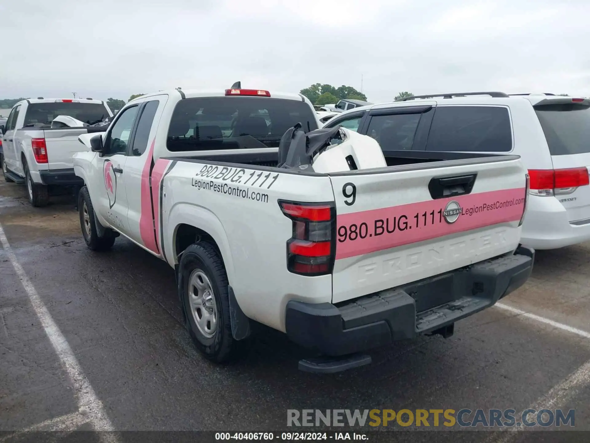 3 Photograph of a damaged car 1N6ED1CL2RN649303 NISSAN FRONTIER 2024