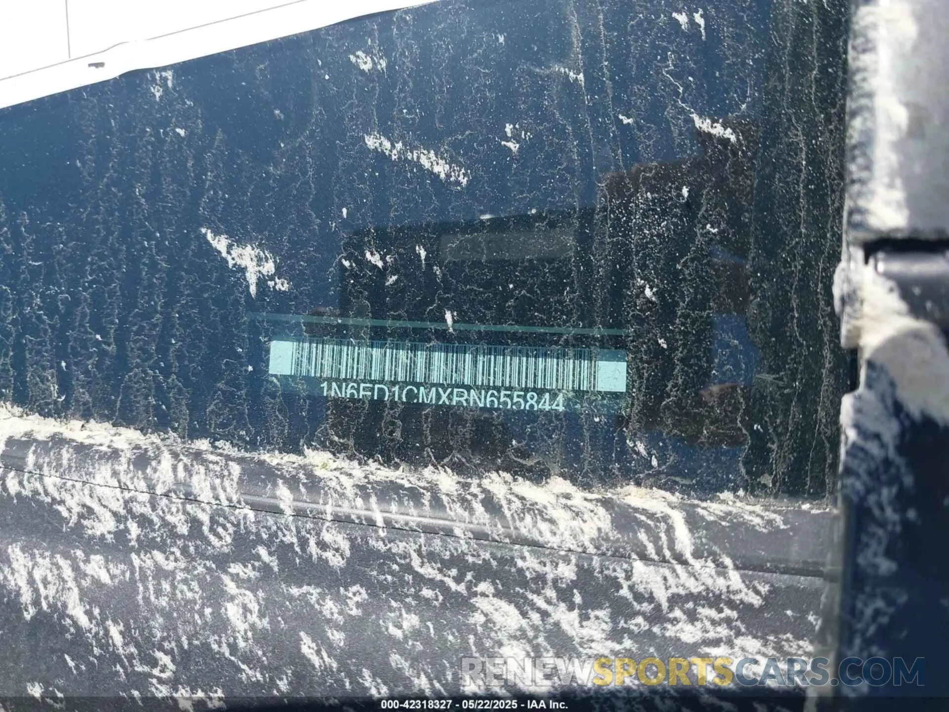 9 Photograph of a damaged car 1N6ED1CMXRN655844 NISSAN FRONTIER 2024