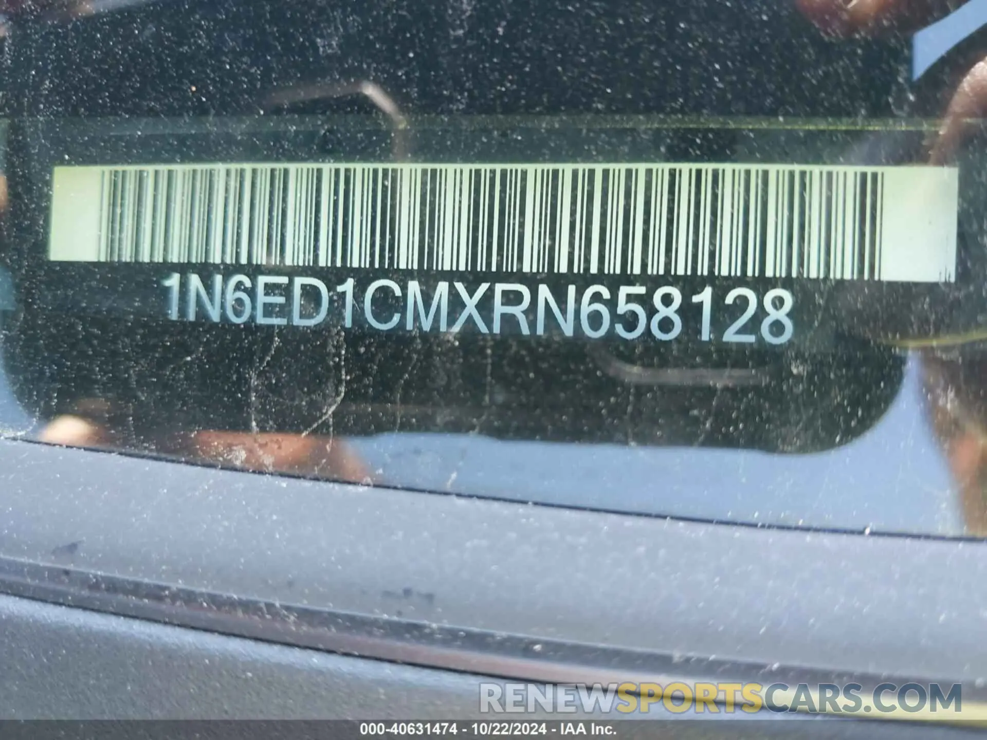 9 Photograph of a damaged car 1N6ED1CMXRN658128 NISSAN FRONTIER 2024