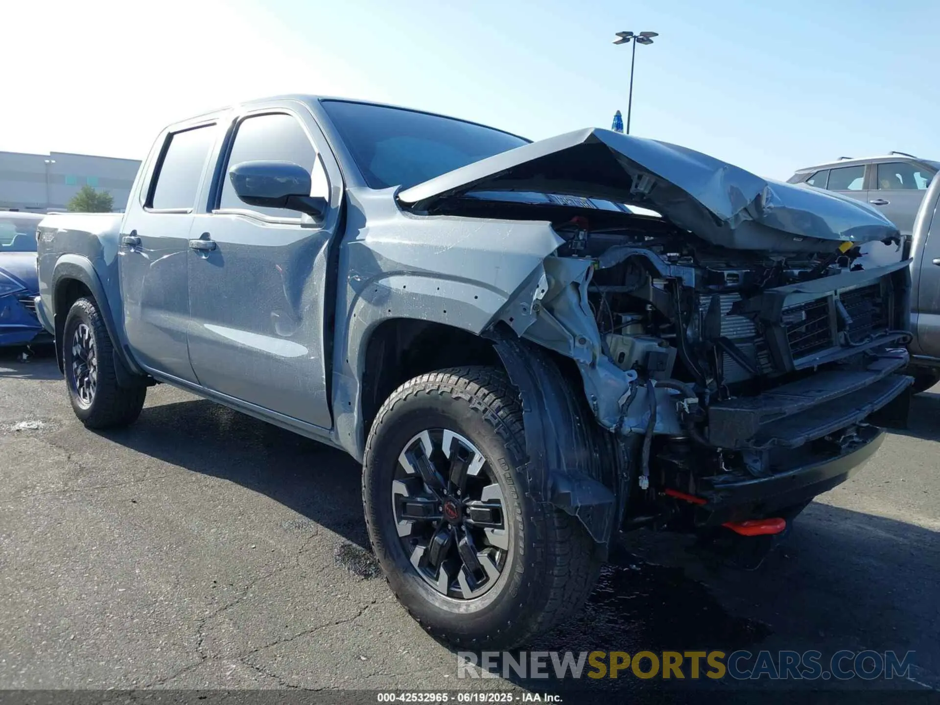 1 Photograph of a damaged car 1N6ED1EJ2RN665075 NISSAN FRONTIER 2024