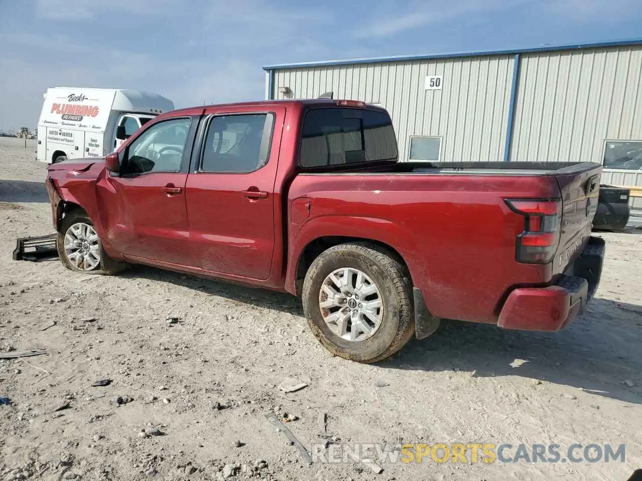 2 Photograph of a damaged car 1N6ED1EJ3RN610053 NISSAN FRONTIER 2024