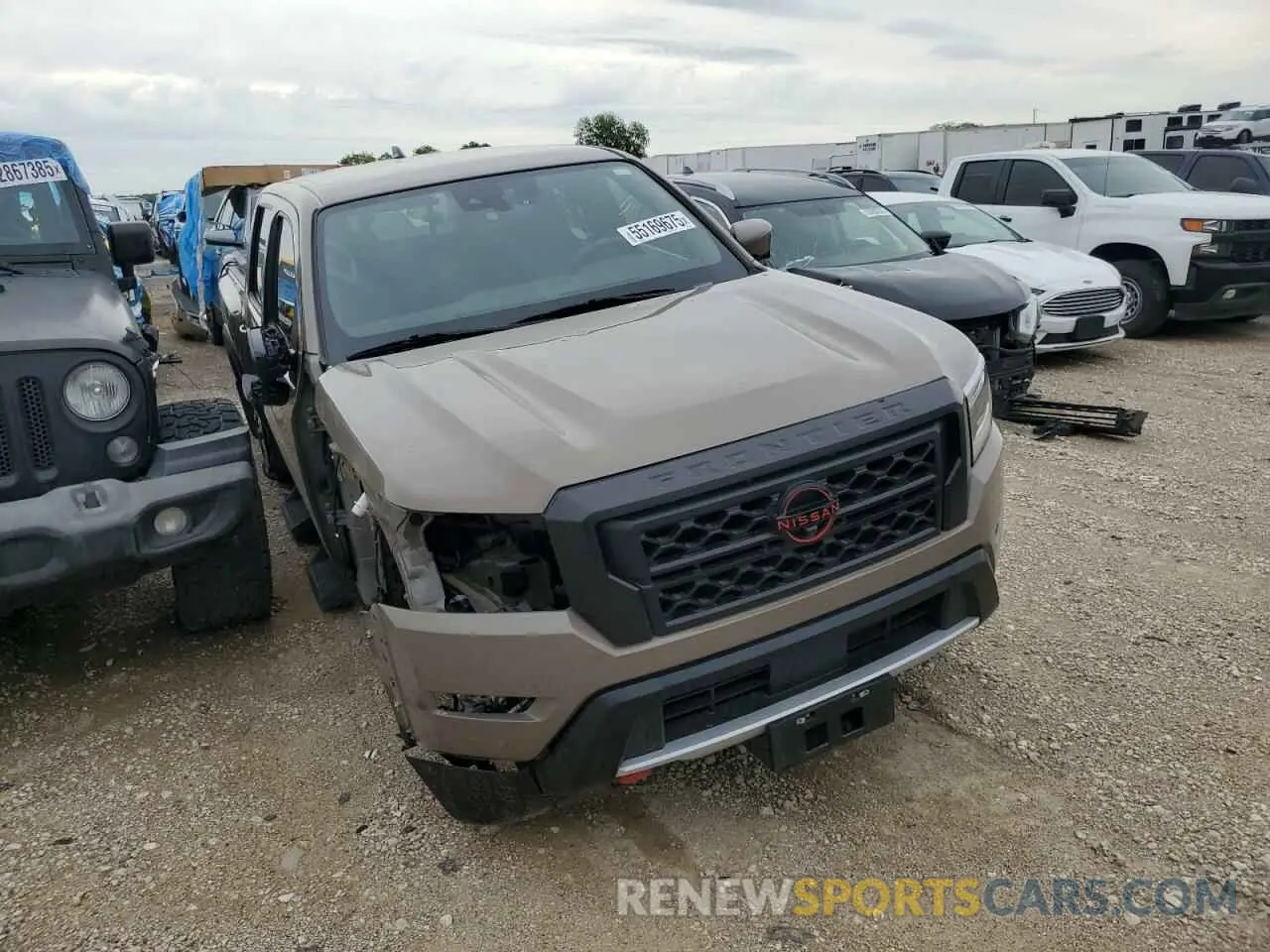 4 Photograph of a damaged car 1N6ED1EJ4RN657334 NISSAN FRONTIER 2024