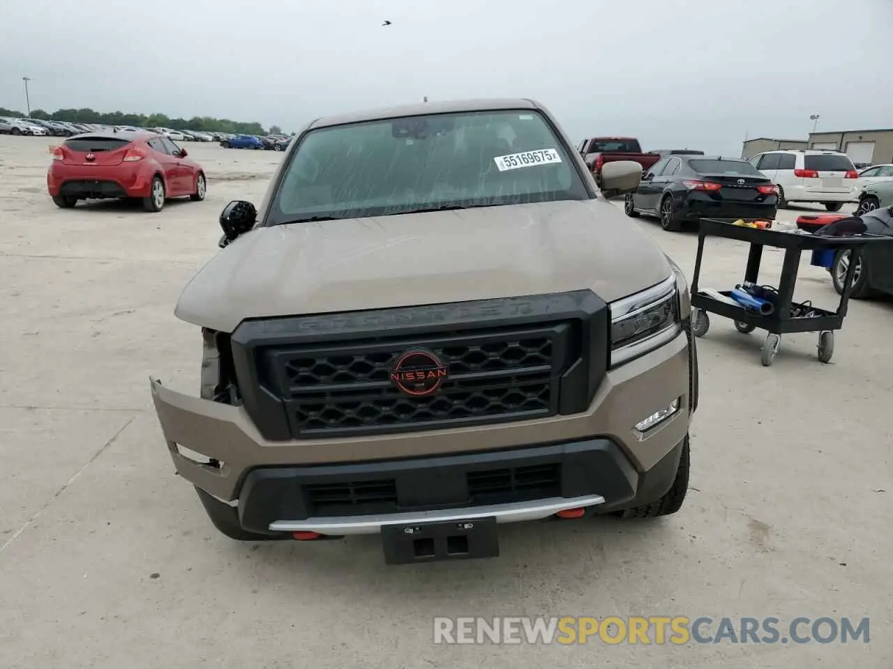5 Photograph of a damaged car 1N6ED1EJ4RN657334 NISSAN FRONTIER 2024