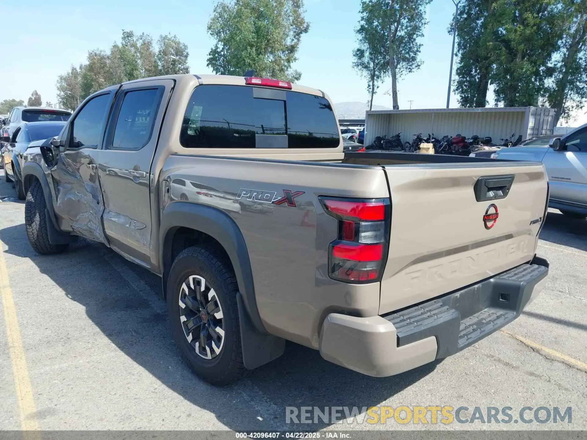 3 Photograph of a damaged car 1N6ED1EJ5RN608885 NISSAN FRONTIER 2024