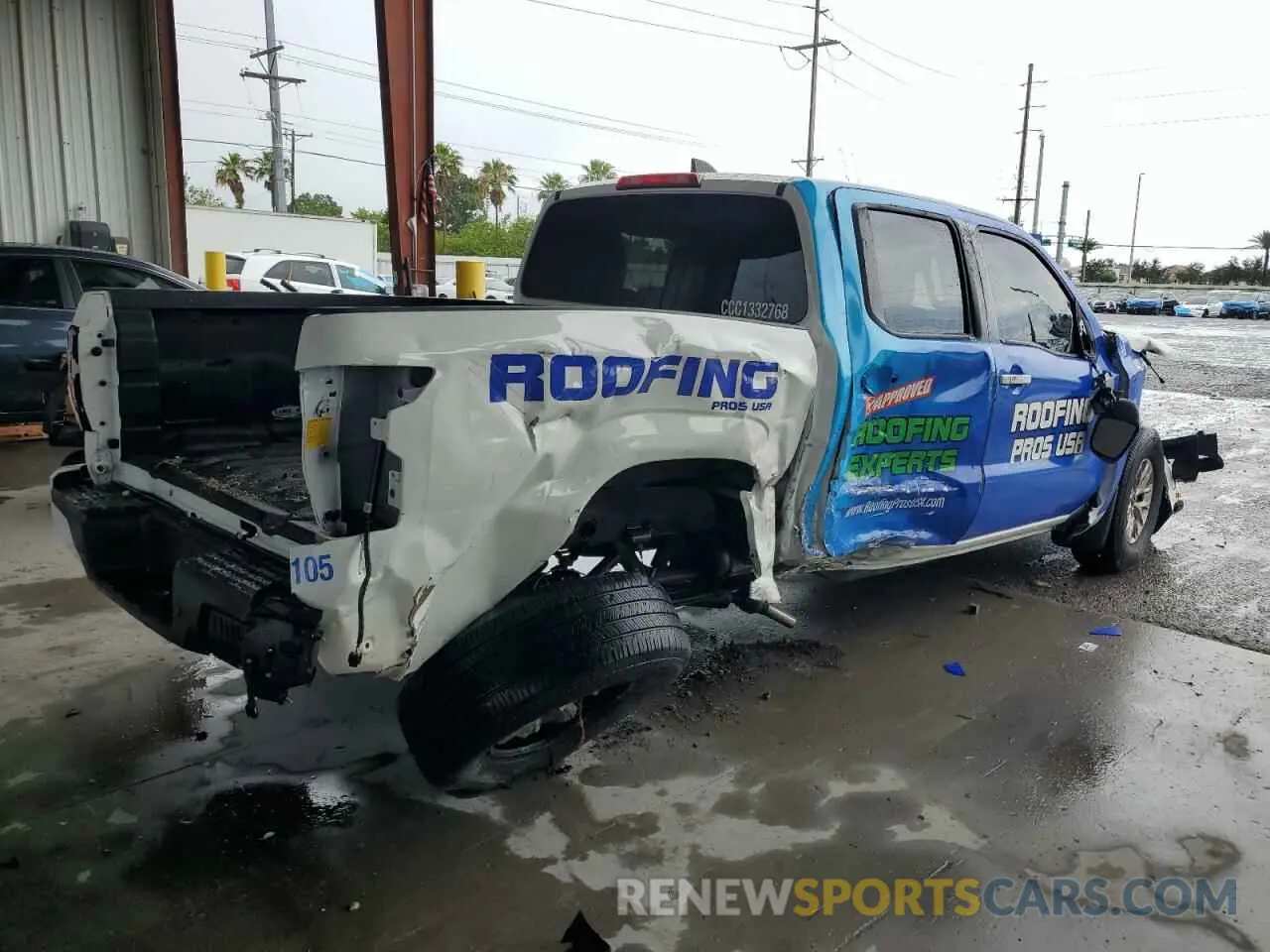 3 Photograph of a damaged car 1N6ED1EJ5RN619448 NISSAN FRONTIER 2024