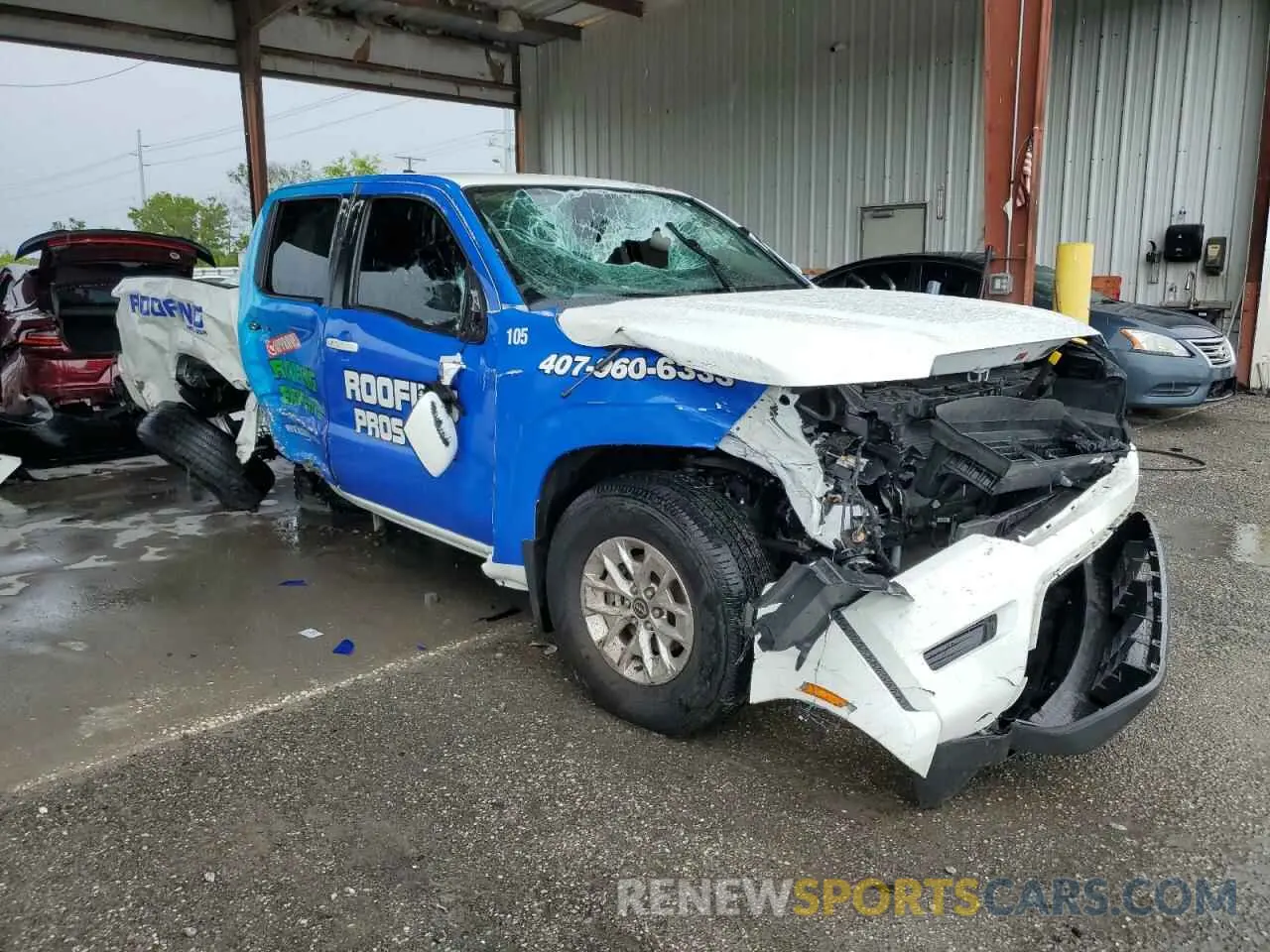 4 Photograph of a damaged car 1N6ED1EJ5RN619448 NISSAN FRONTIER 2024