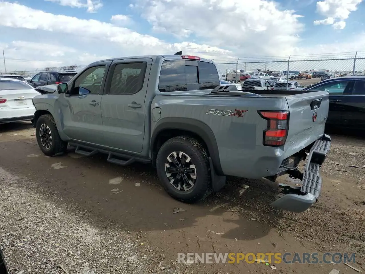 2 Photograph of a damaged car 1N6ED1EJ7RN641631 NISSAN FRONTIER 2024