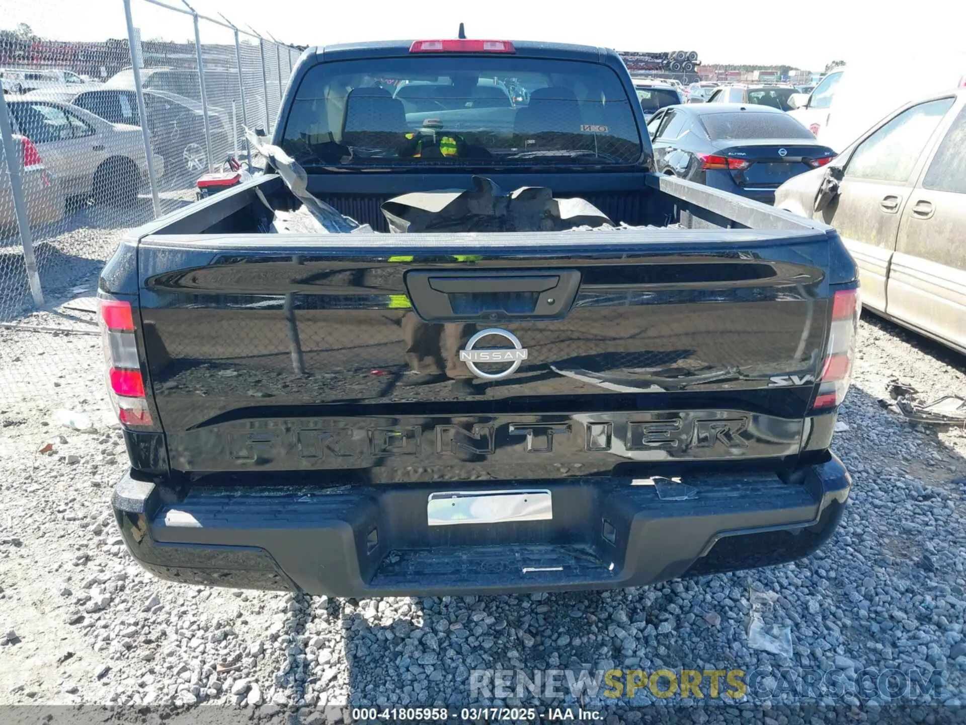 16 Photograph of a damaged car 1N6ED1EJ8RN650418 NISSAN FRONTIER 2024