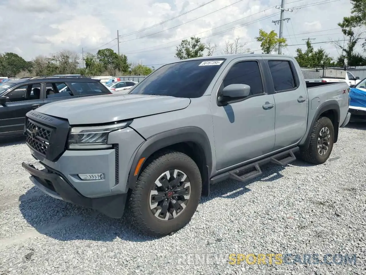 1 Photograph of a damaged car 1N6ED1EJ9RN612373 NISSAN FRONTIER 2024