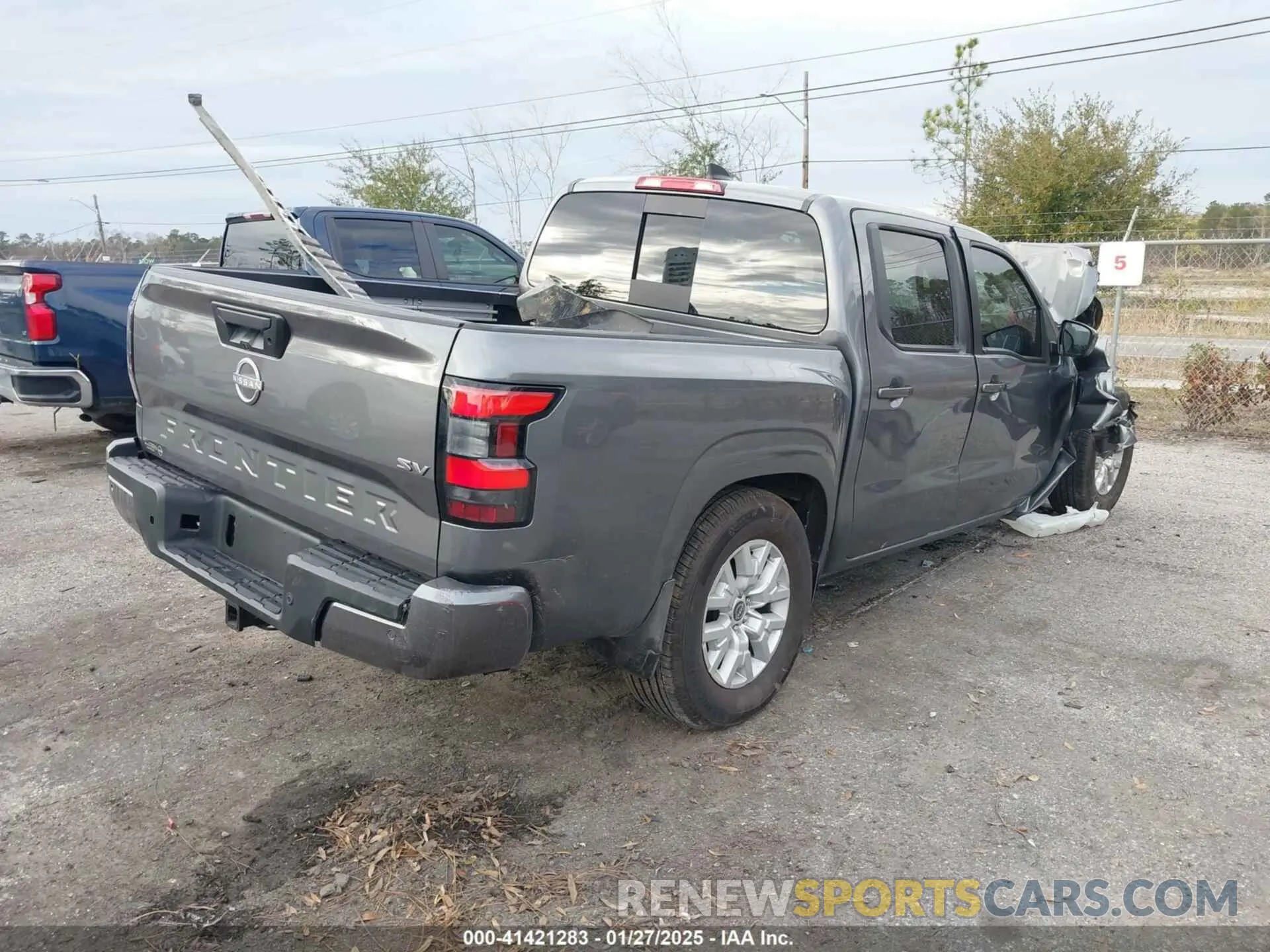 4 Photograph of a damaged car 1N6ED1EJ9RN655921 NISSAN FRONTIER 2024