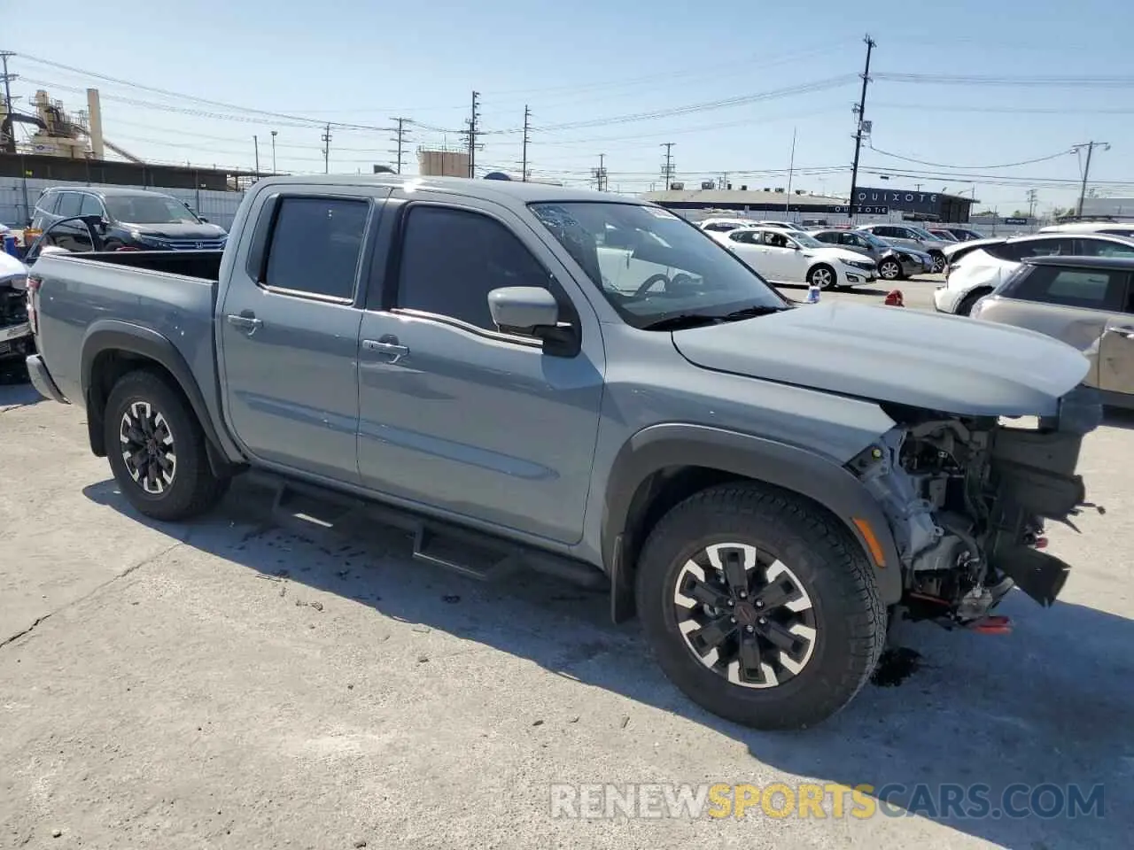 4 Photograph of a damaged car 1N6ED1EJXRN614536 NISSAN FRONTIER 2024