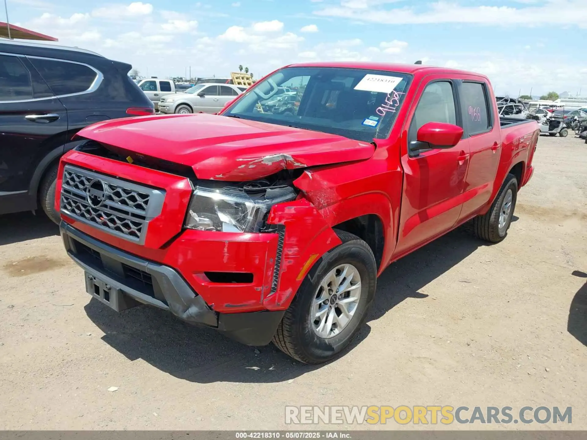 2 Photograph of a damaged car 1N6ED1EJXRN651652 NISSAN FRONTIER 2024