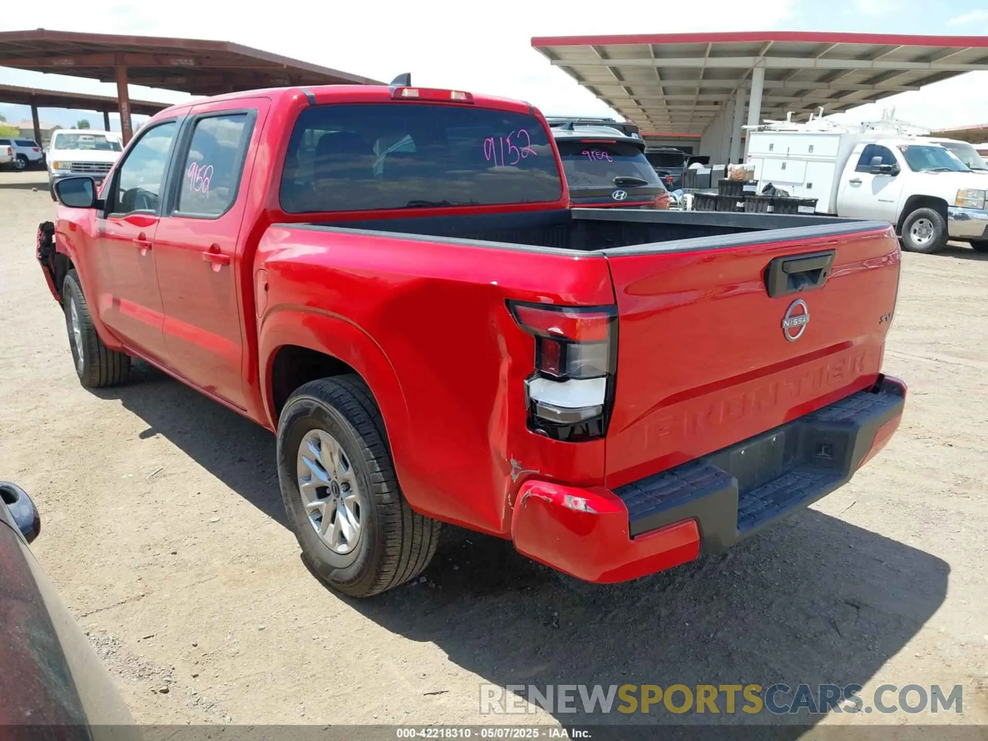 3 Photograph of a damaged car 1N6ED1EJXRN651652 NISSAN FRONTIER 2024