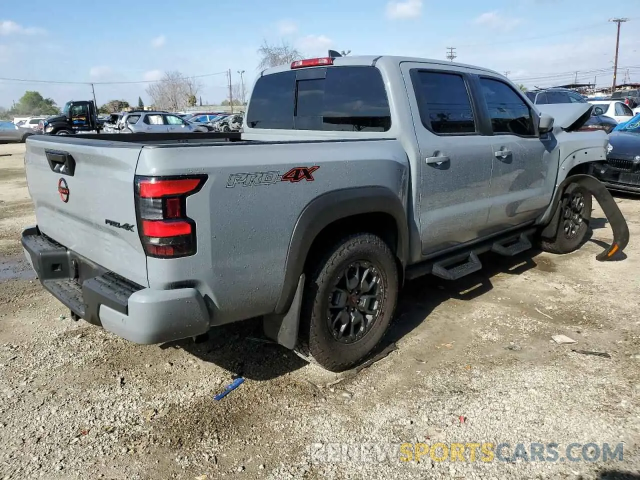 3 Photograph of a damaged car 1N6ED1EK0RN647263 NISSAN FRONTIER 2024