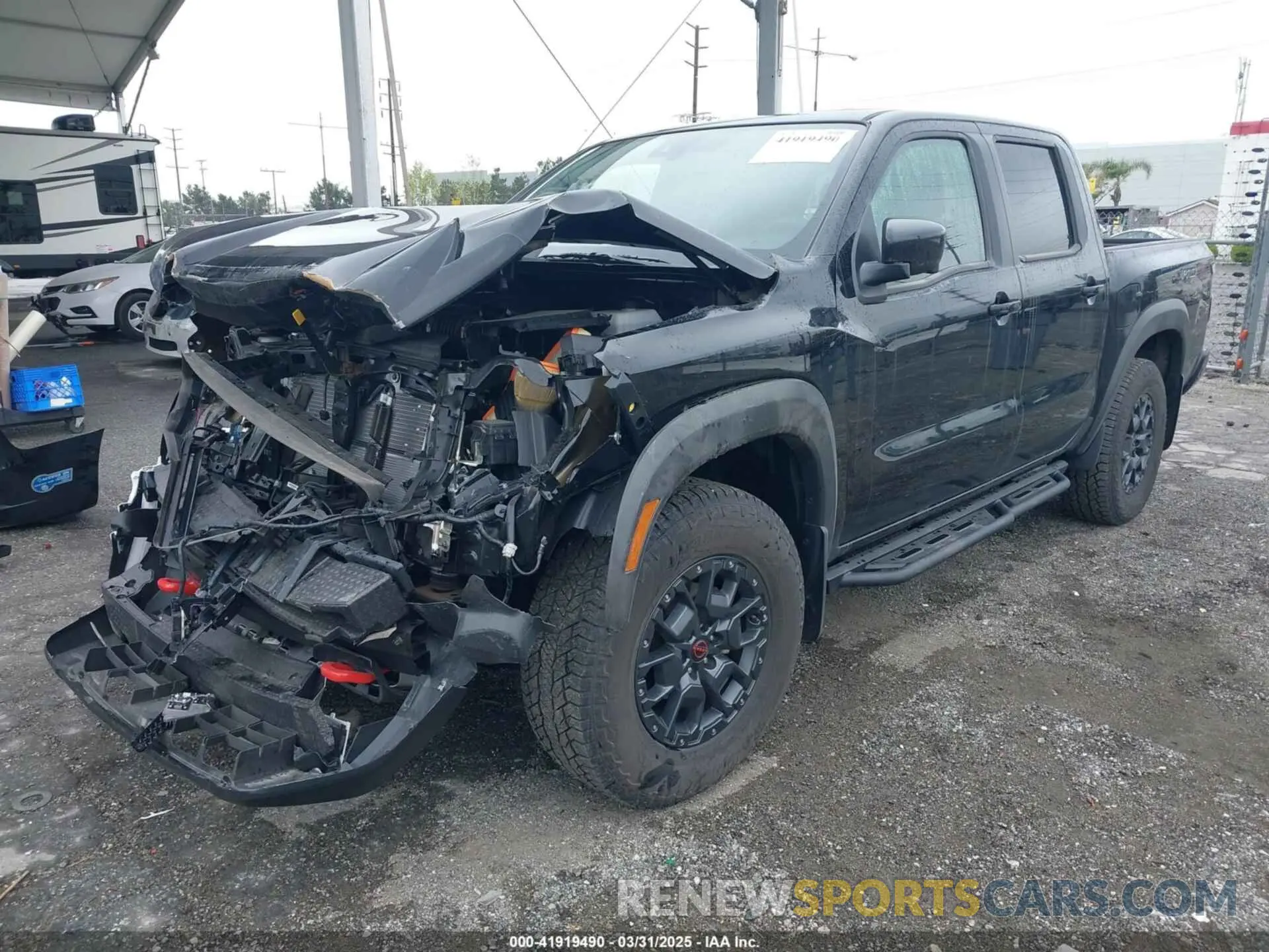 2 Photograph of a damaged car 1N6ED1EK0RN654245 NISSAN FRONTIER 2024