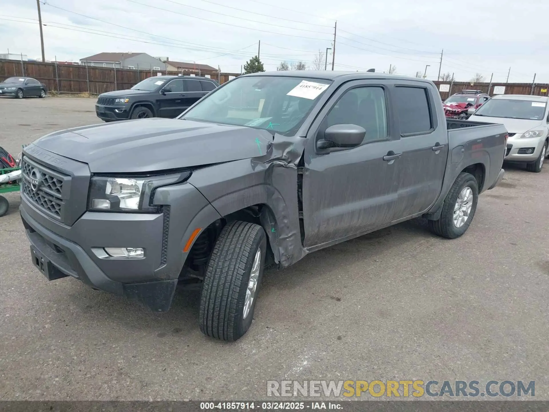2 Photograph of a damaged car 1N6ED1EK2RN629380 NISSAN FRONTIER 2024