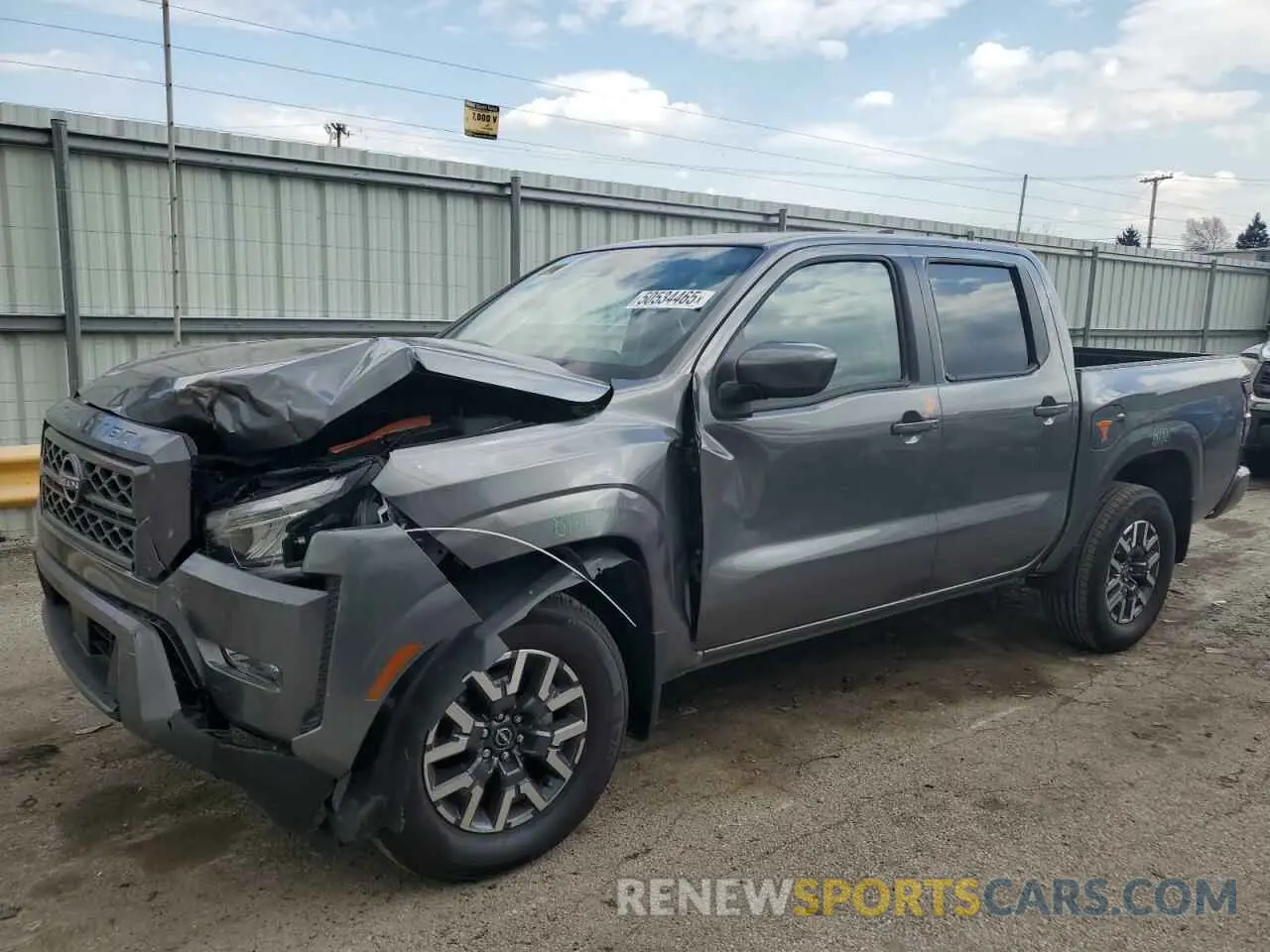 1 Photograph of a damaged car 1N6ED1EK2RN649760 NISSAN FRONTIER 2024
