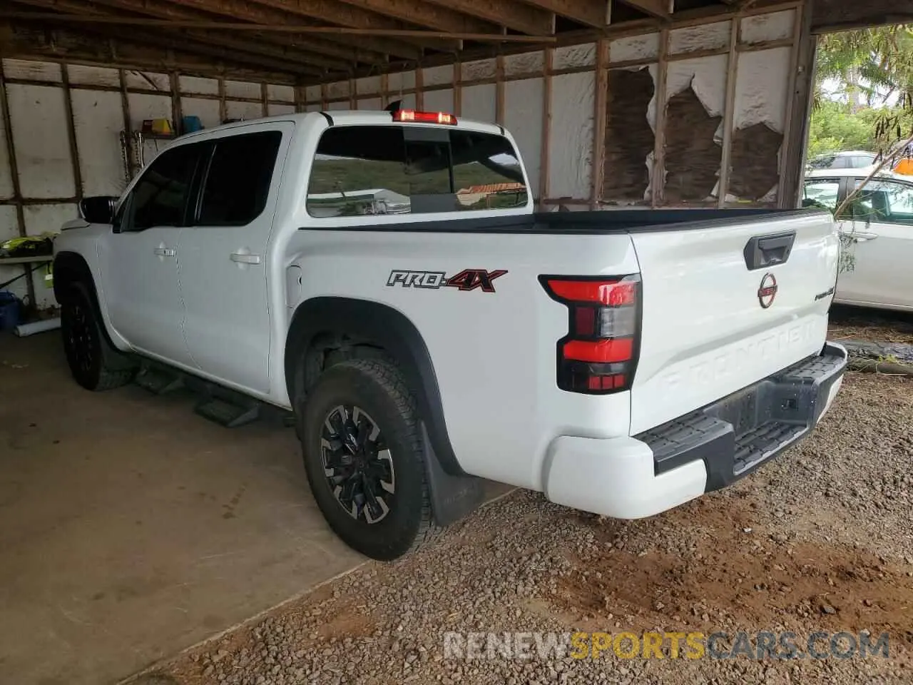 2 Photograph of a damaged car 1N6ED1EK3RN602558 NISSAN FRONTIER 2024