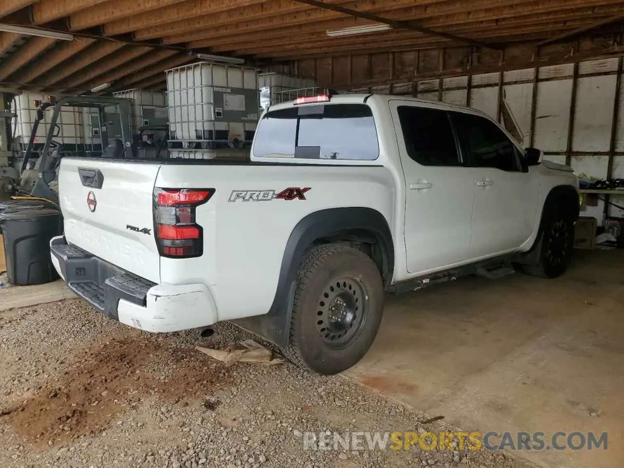 3 Photograph of a damaged car 1N6ED1EK3RN602558 NISSAN FRONTIER 2024