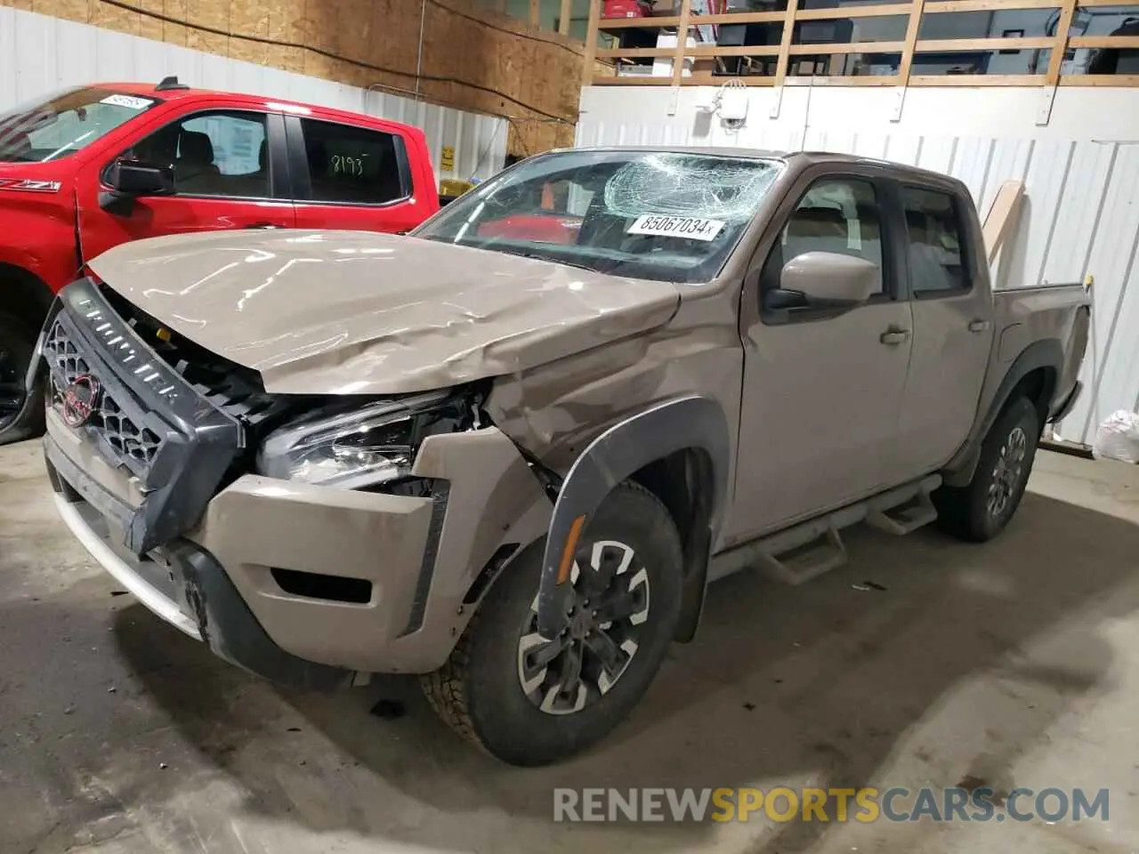 1 Photograph of a damaged car 1N6ED1EK3RN674957 NISSAN FRONTIER 2024