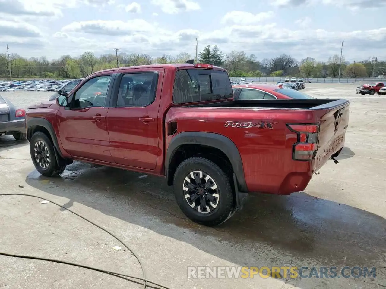 2 Photograph of a damaged car 1N6ED1EK4RN663188 NISSAN FRONTIER 2024