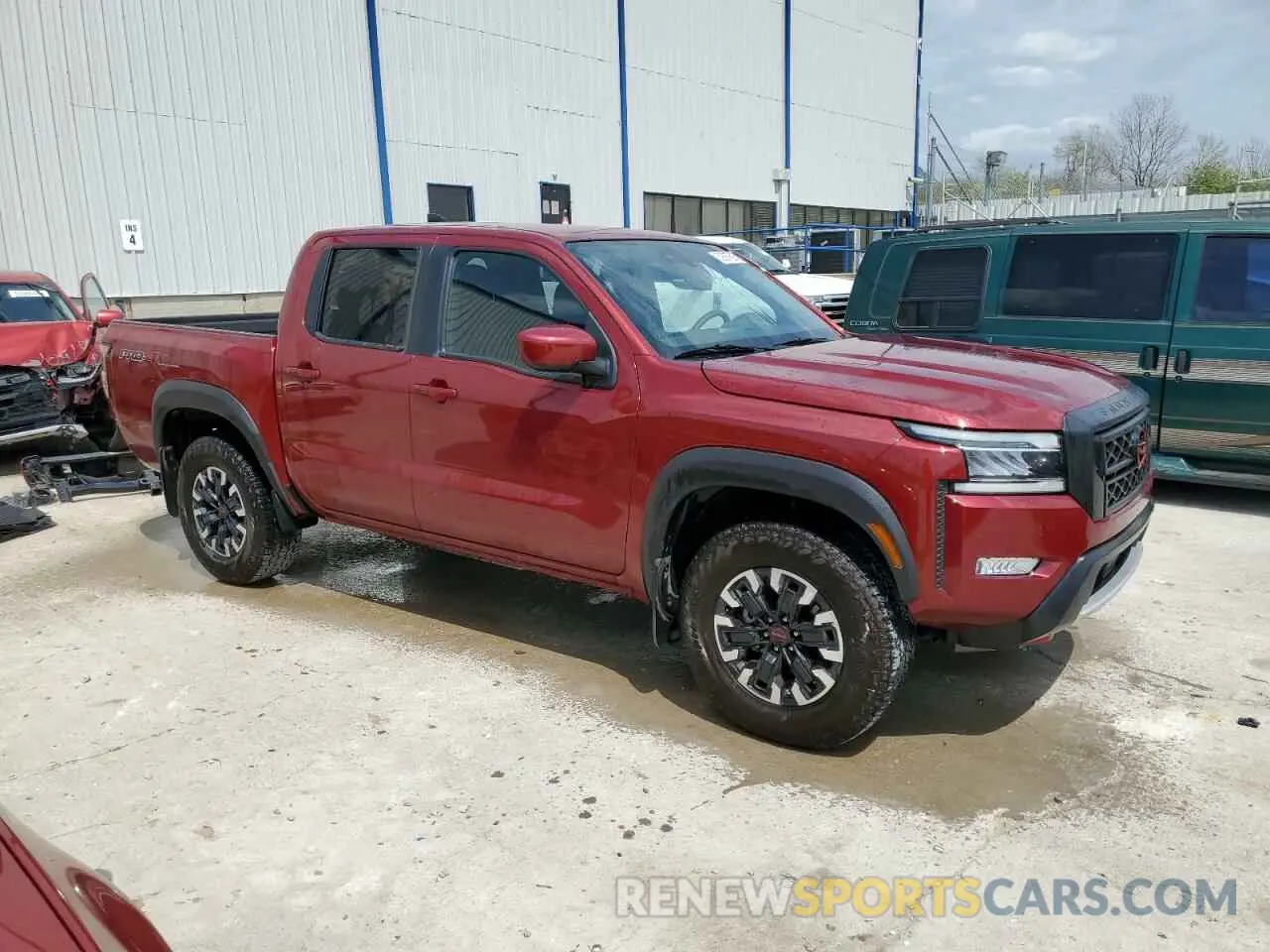 4 Photograph of a damaged car 1N6ED1EK4RN663188 NISSAN FRONTIER 2024