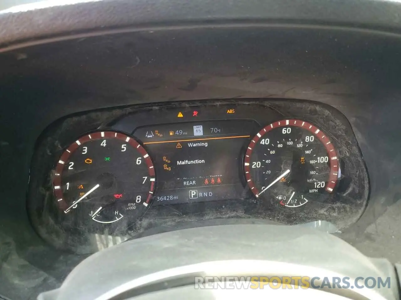 9 Photograph of a damaged car 1N6ED1EK5RN628918 NISSAN FRONTIER 2024