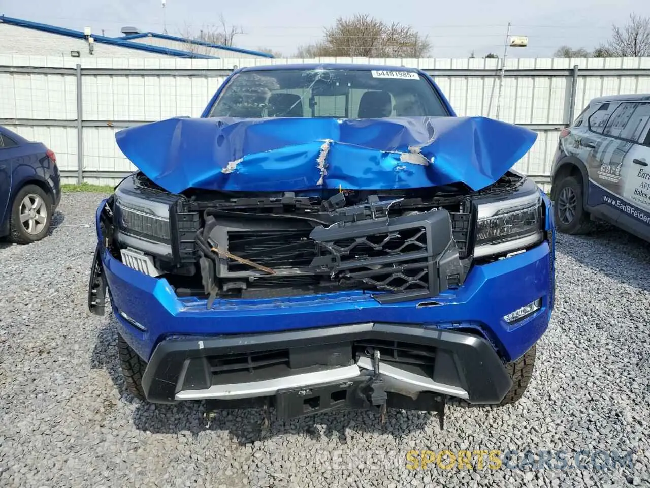 5 Photograph of a damaged car 1N6ED1EK5RN647856 NISSAN FRONTIER 2024