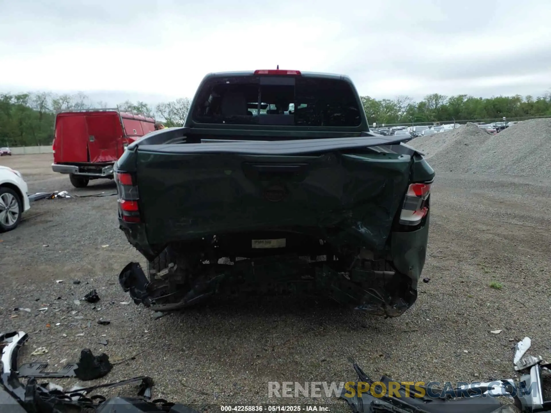 17 Photograph of a damaged car 1N6ED1EK5RN660090 NISSAN FRONTIER 2024