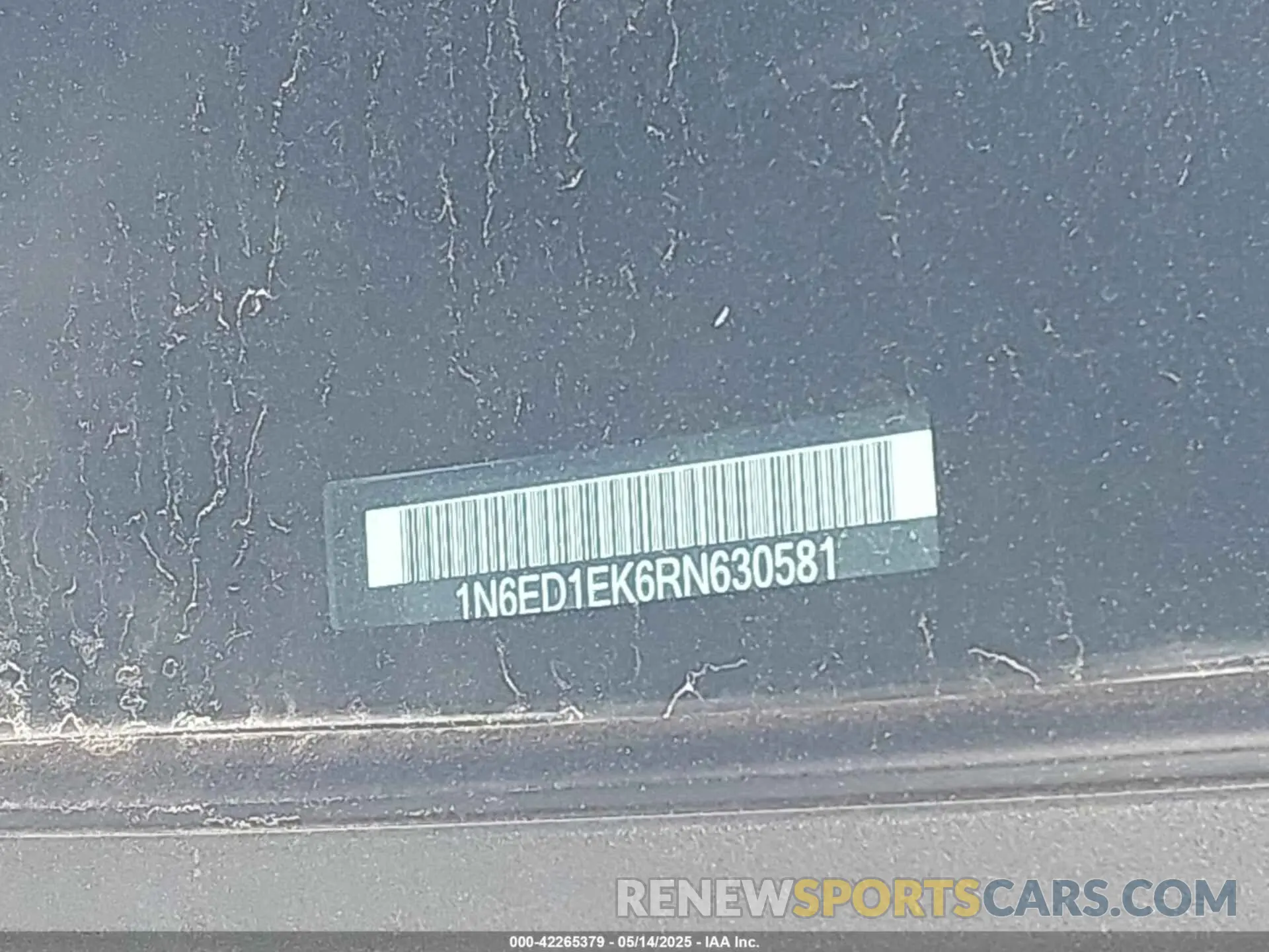9 Photograph of a damaged car 1N6ED1EK6RN630581 NISSAN FRONTIER 2024