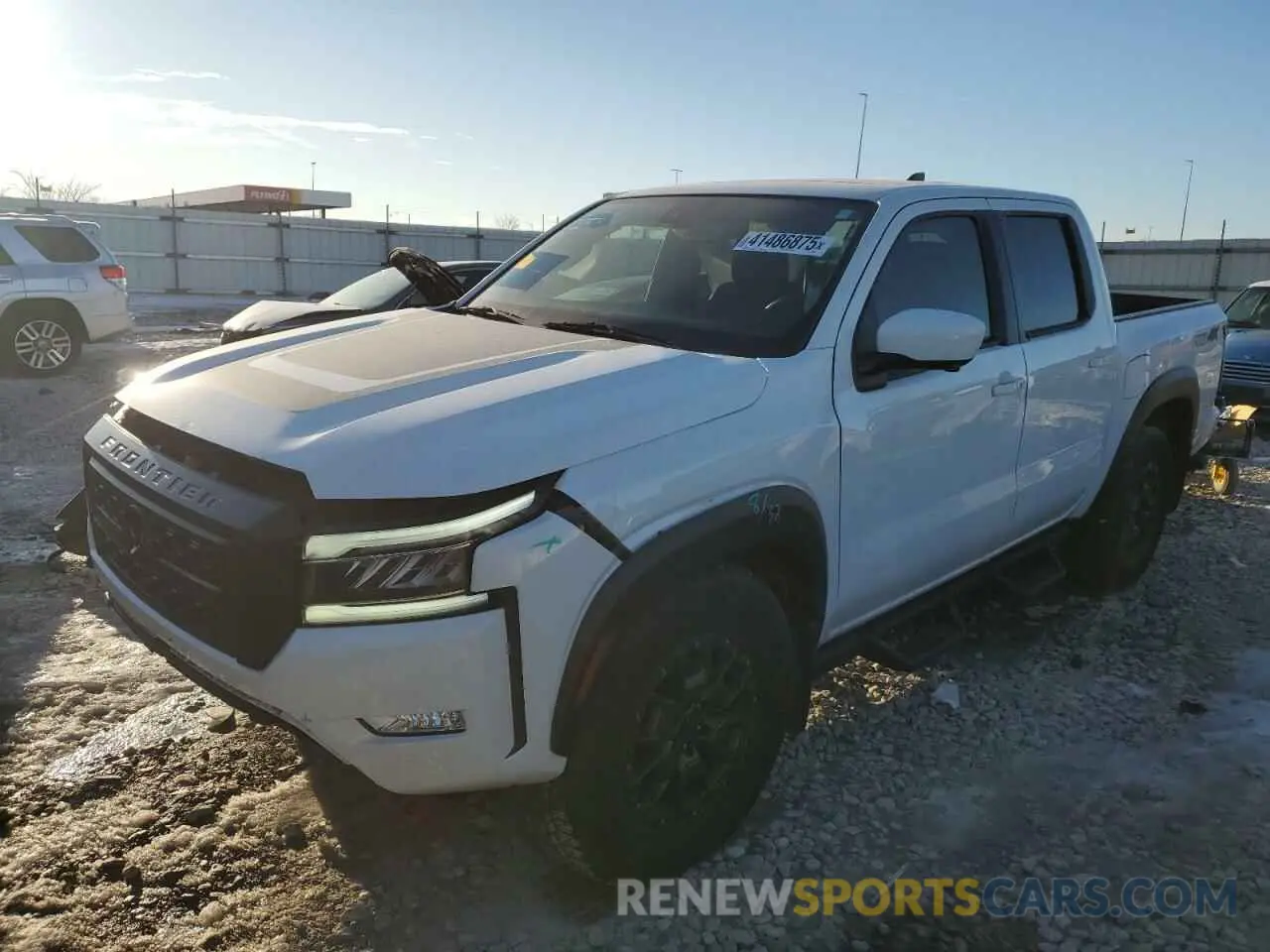 1 Photograph of a damaged car 1N6ED1EK8RN623390 NISSAN FRONTIER 2024