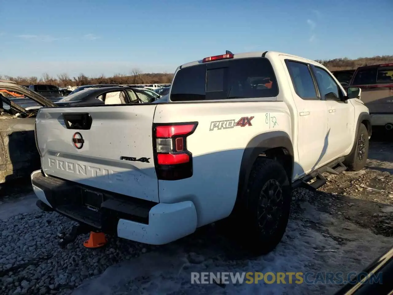 3 Photograph of a damaged car 1N6ED1EK8RN623390 NISSAN FRONTIER 2024