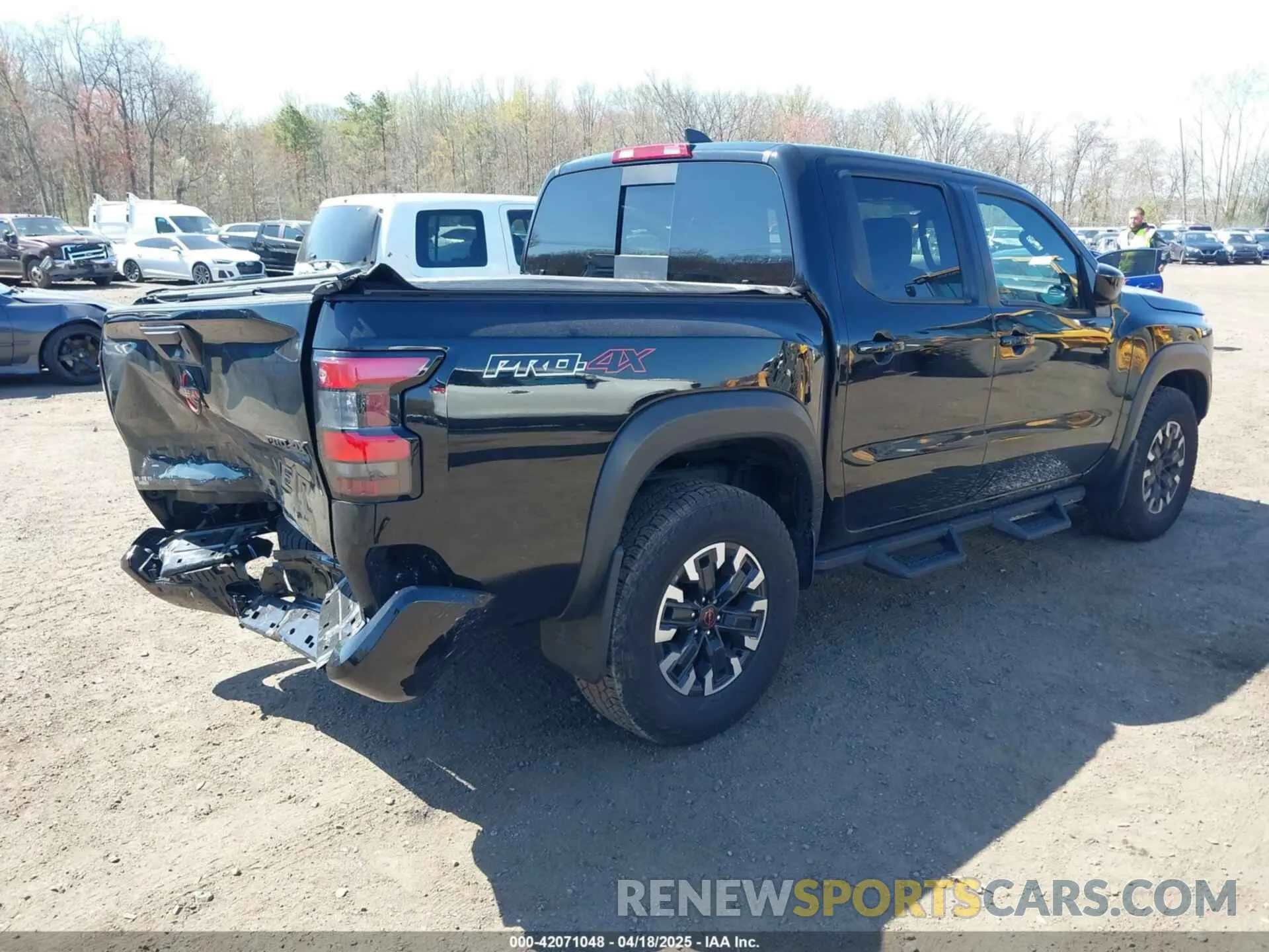 4 Photograph of a damaged car 1N6ED1EK8RN656812 NISSAN FRONTIER 2024