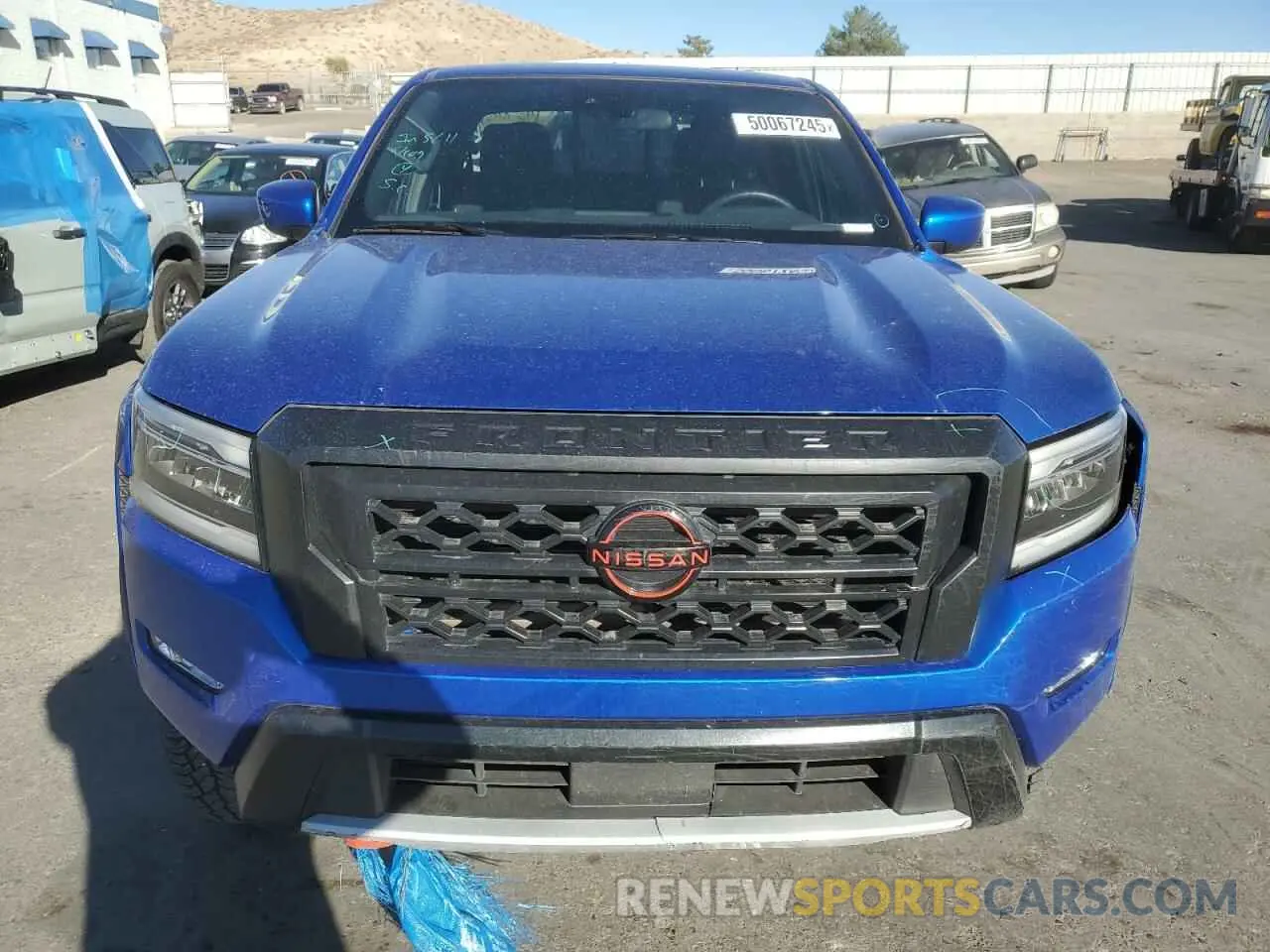 5 Photograph of a damaged car 1N6ED1EK9RN600586 NISSAN FRONTIER 2024