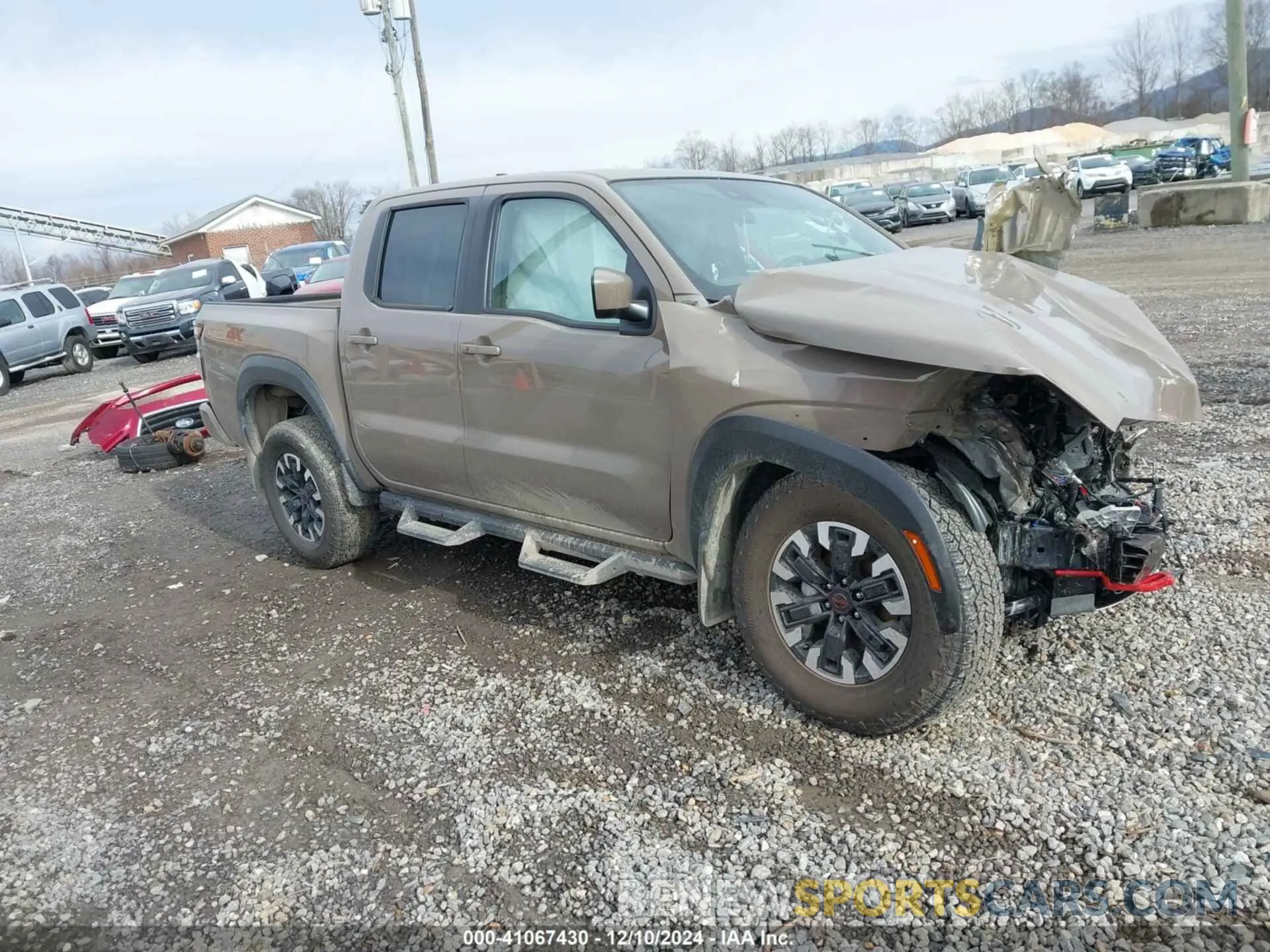 1 Photograph of a damaged car 1N6ED1EK9RN617100 NISSAN FRONTIER 2024