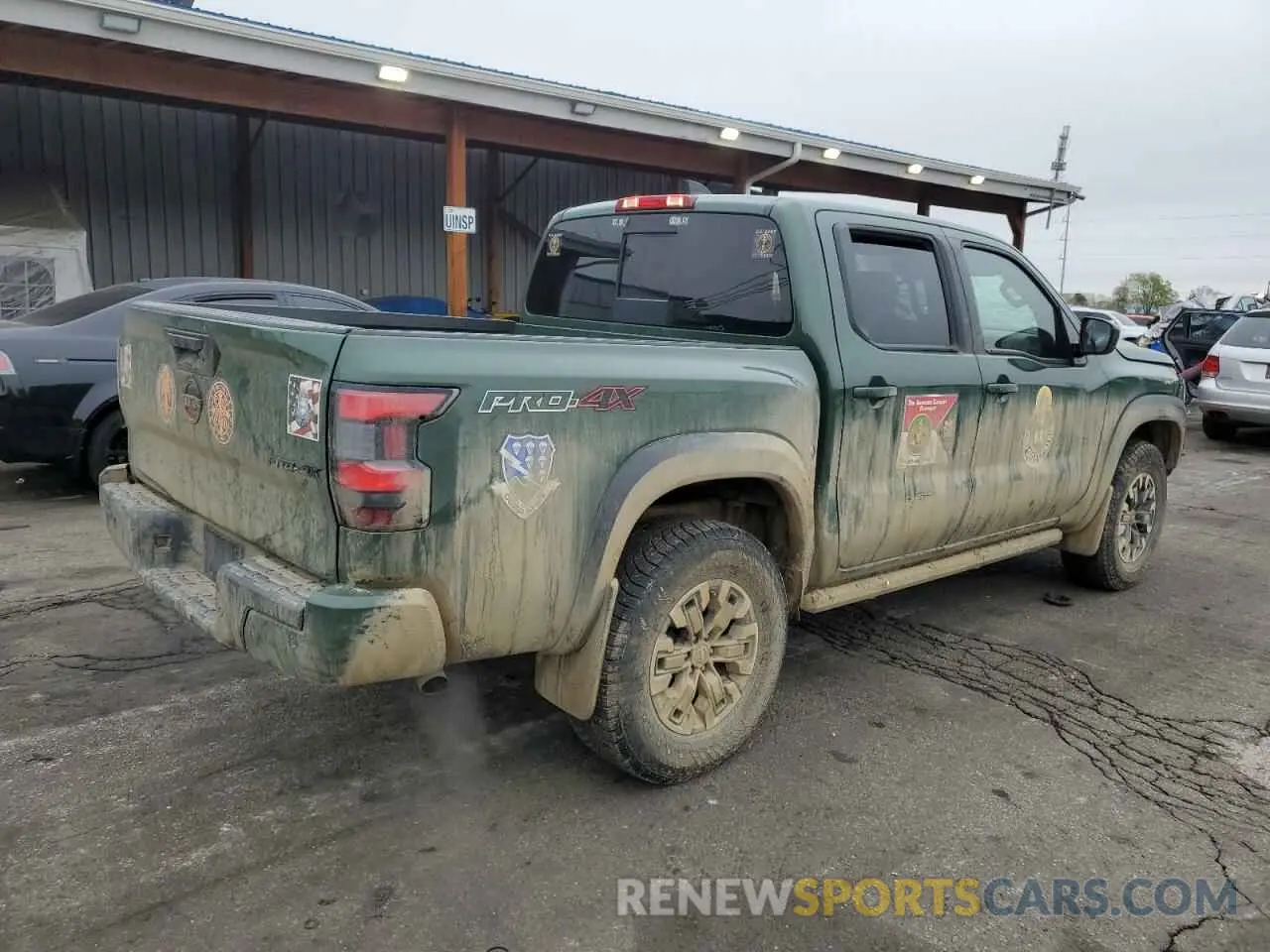 3 Photograph of a damaged car 1N6ED1EK9RN623429 NISSAN FRONTIER 2024