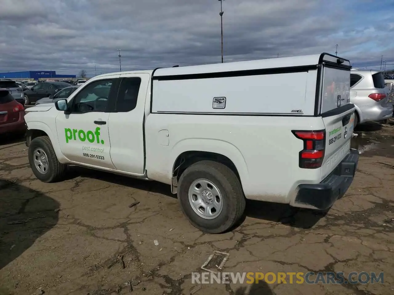 2 Photograph of a damaged car 1N6ED1CMXSN623529 NISSAN FRONTIER 2025