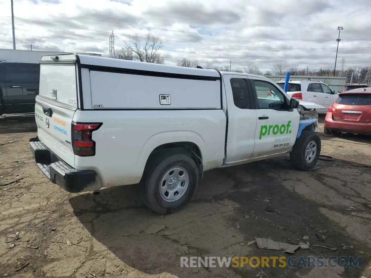 3 Photograph of a damaged car 1N6ED1CMXSN623529 NISSAN FRONTIER 2025