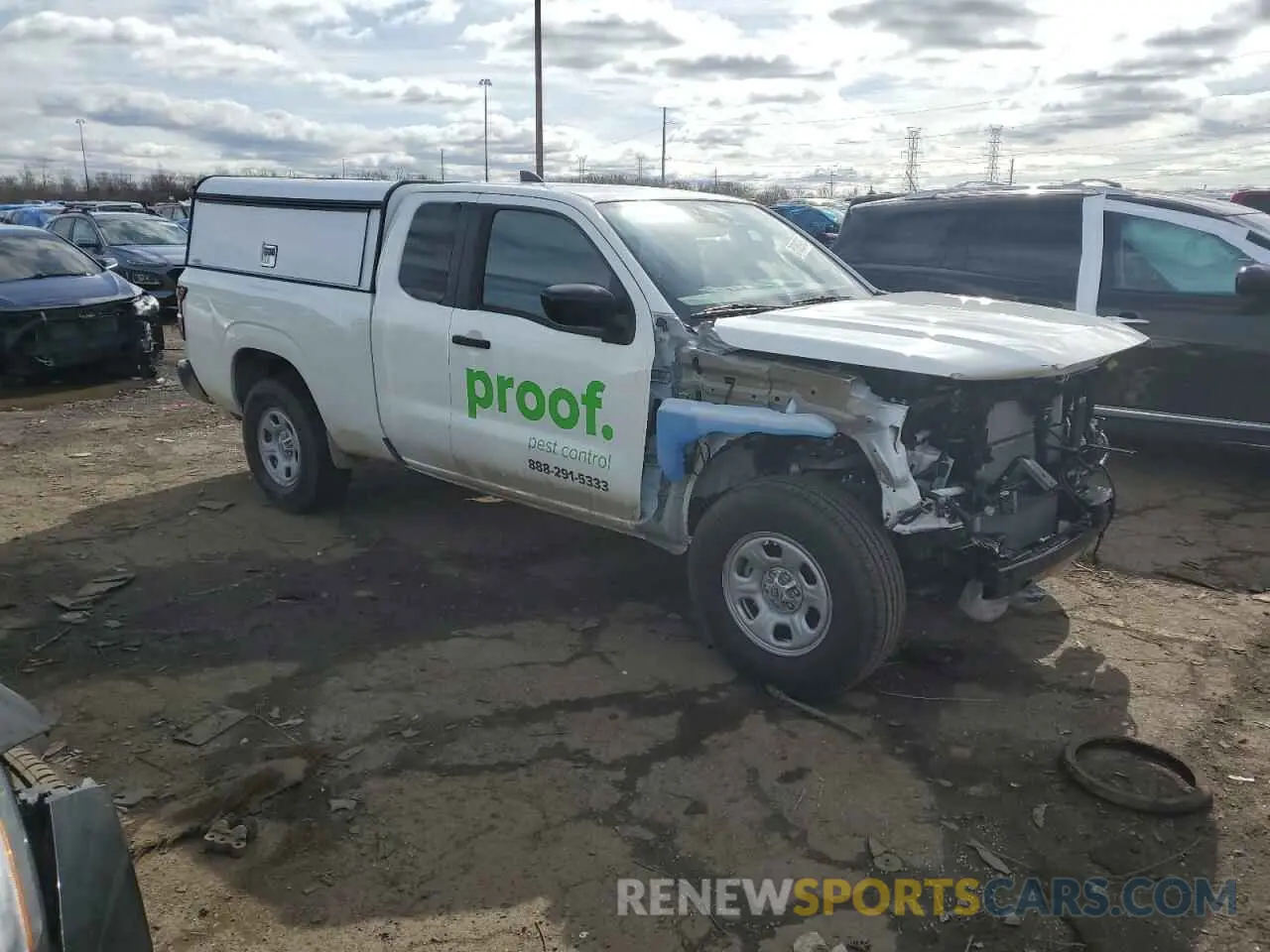 4 Photograph of a damaged car 1N6ED1CMXSN623529 NISSAN FRONTIER 2025