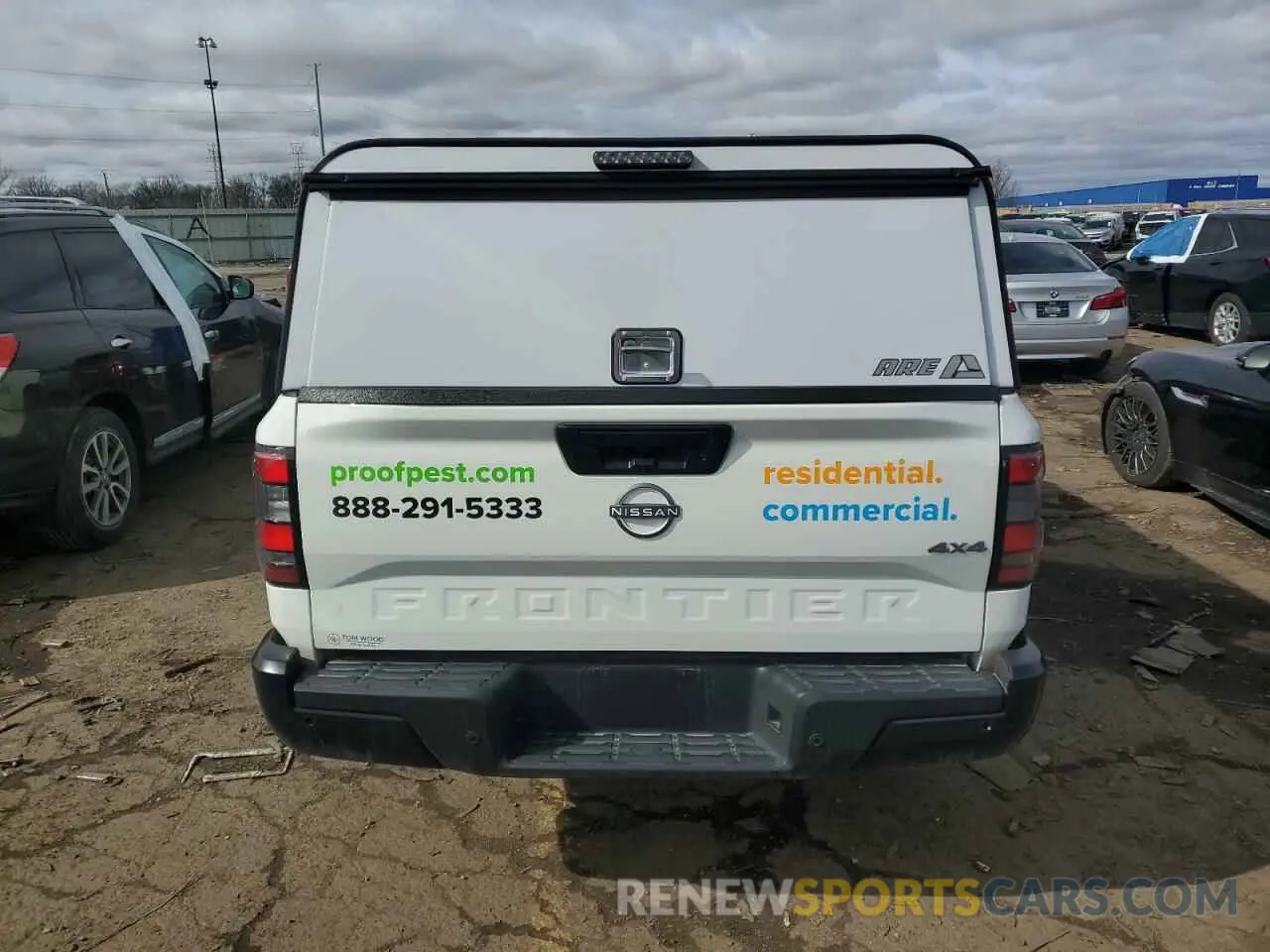6 Photograph of a damaged car 1N6ED1CMXSN623529 NISSAN FRONTIER 2025