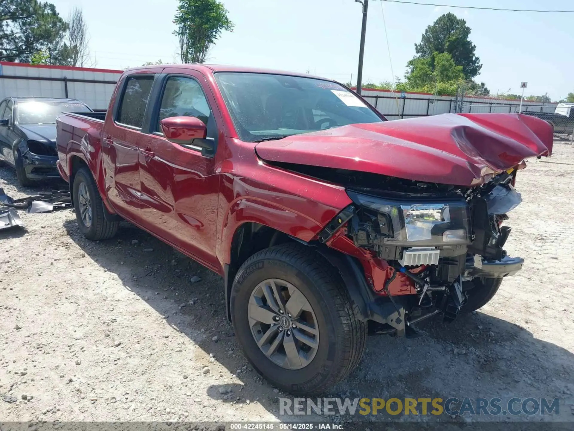 1 Photograph of a damaged car 1N6ED1EJ1SN634034 NISSAN FRONTIER 2025
